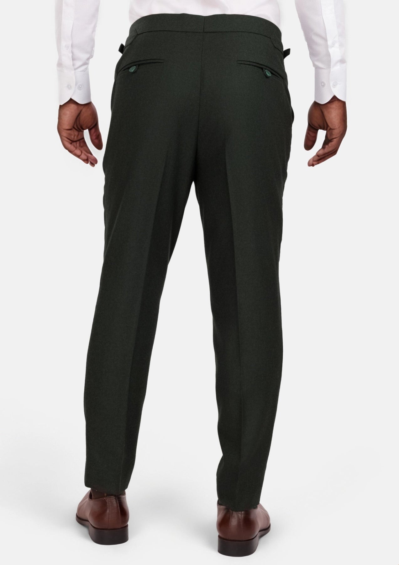 Forest Green Flannel Pants