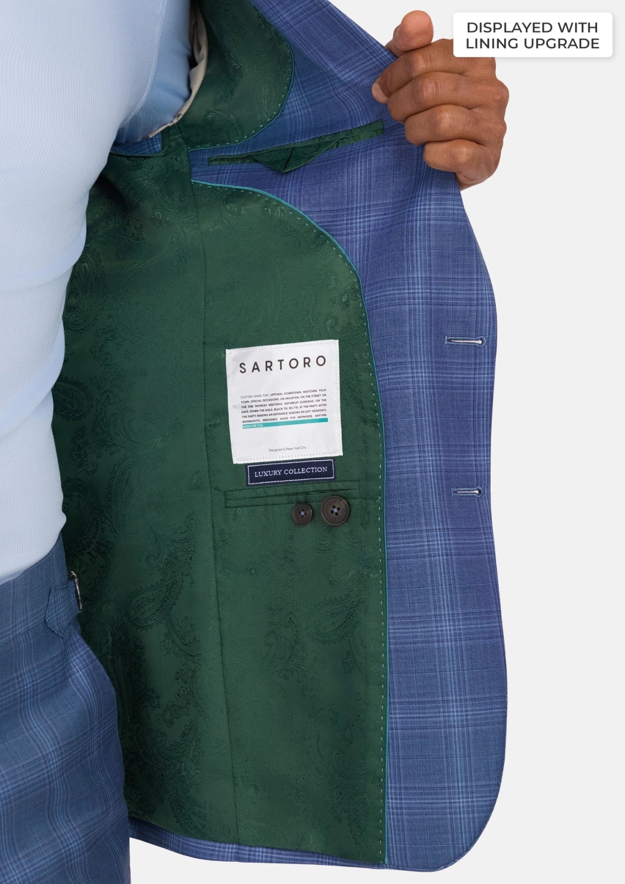 Fresno Blue Bryant Suit