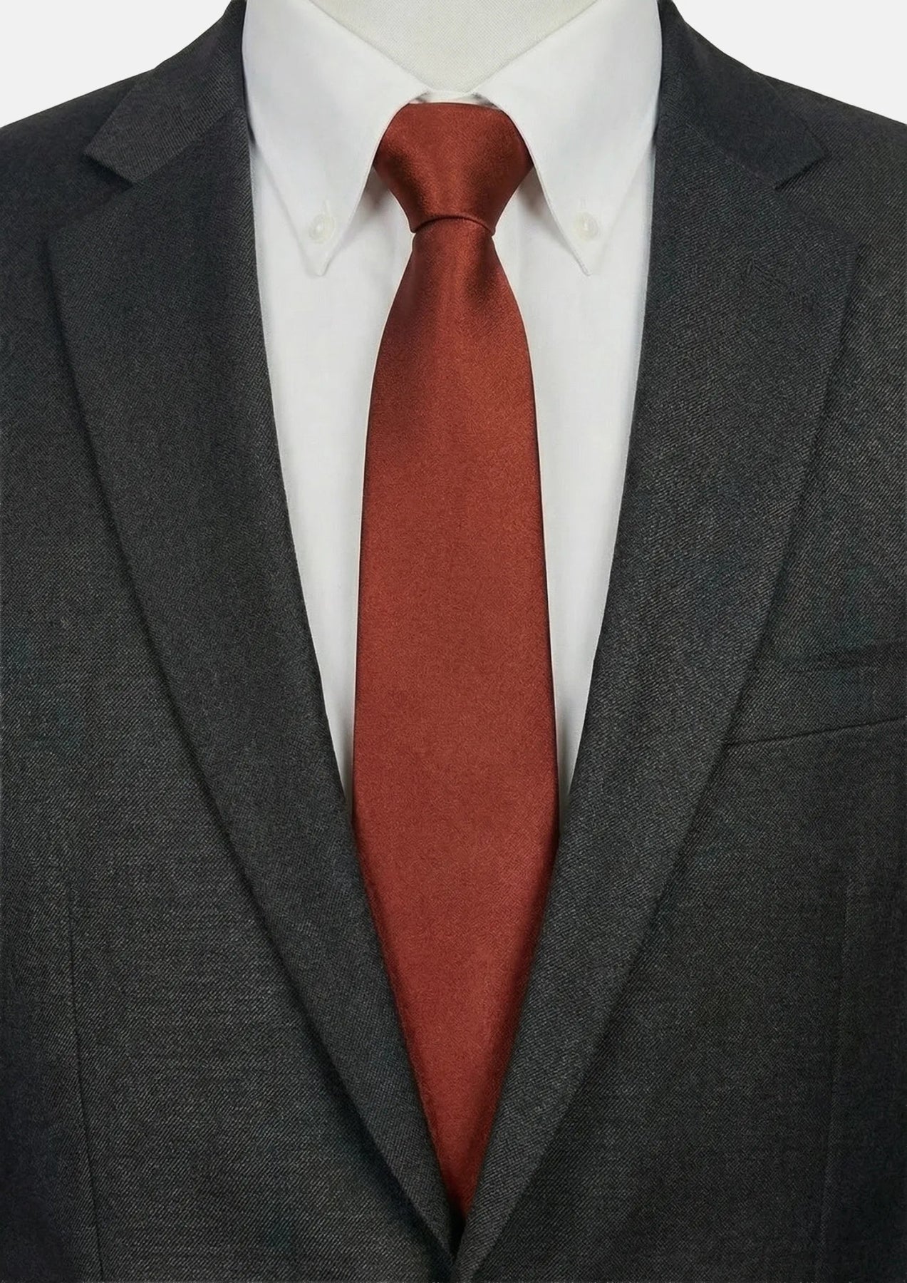 Garnet Red Tie - SARTORO200