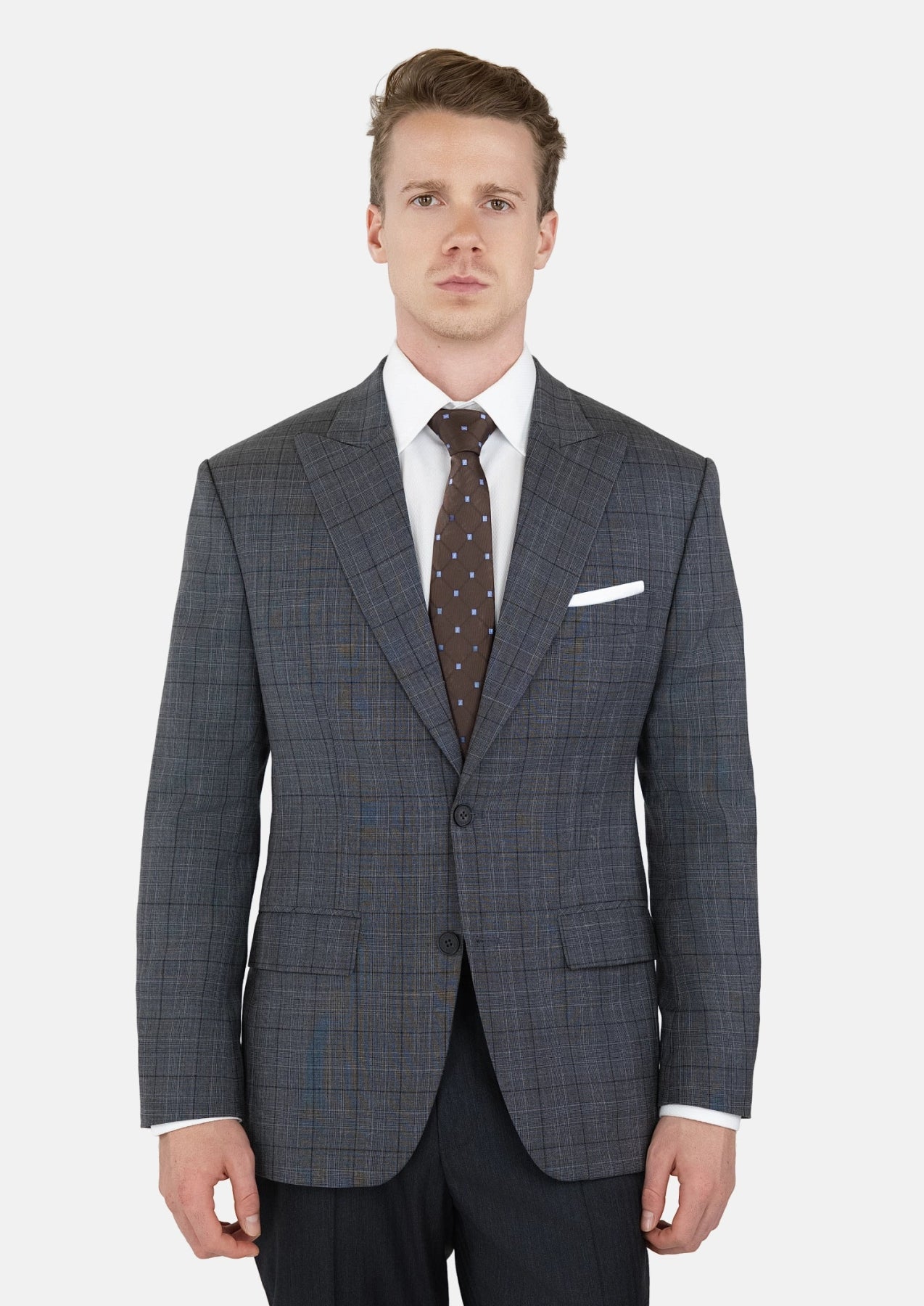 Graphite Grey Prince Of Wales Jacket769