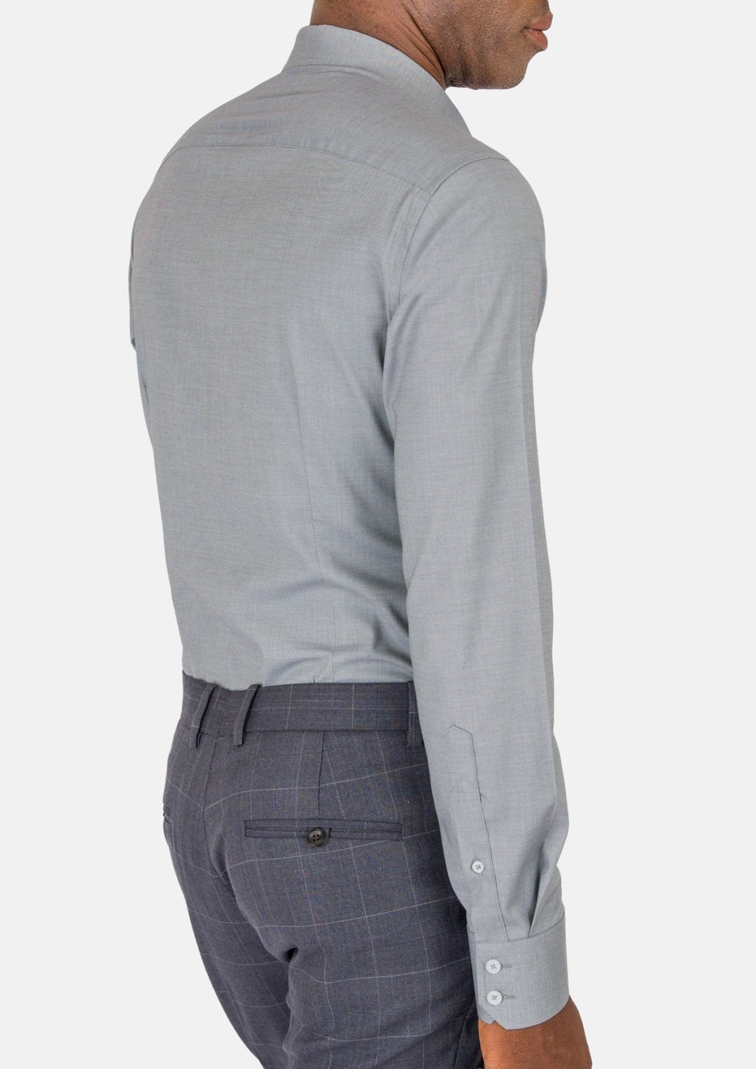 Grey Ultrasoft Bamboo Shirt - SARTORO