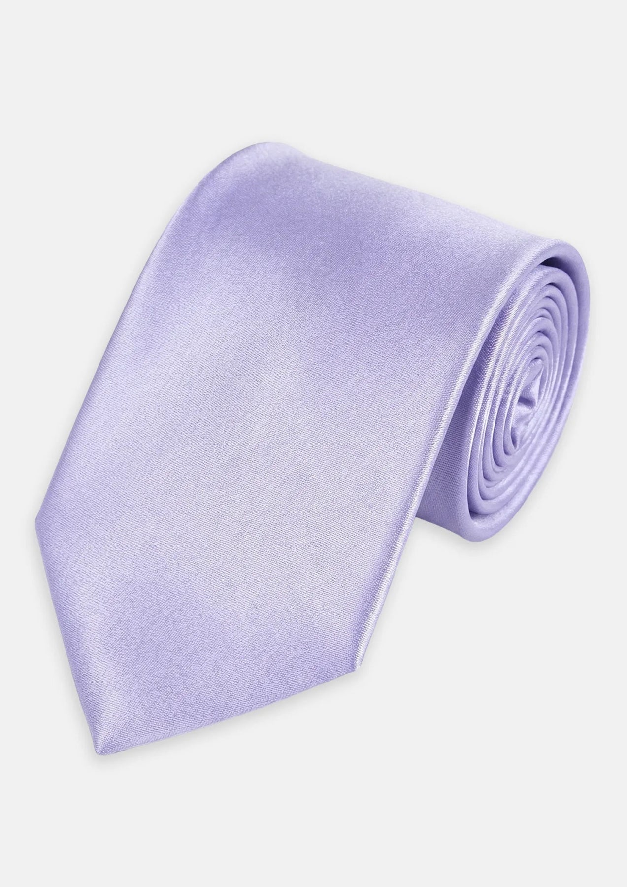 Heather Purple Tie - SARTORO388