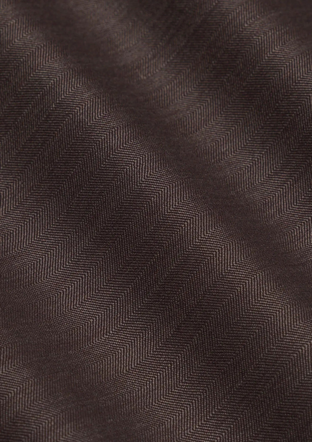 Hickory Brown Herringbone Vest - SARTORO