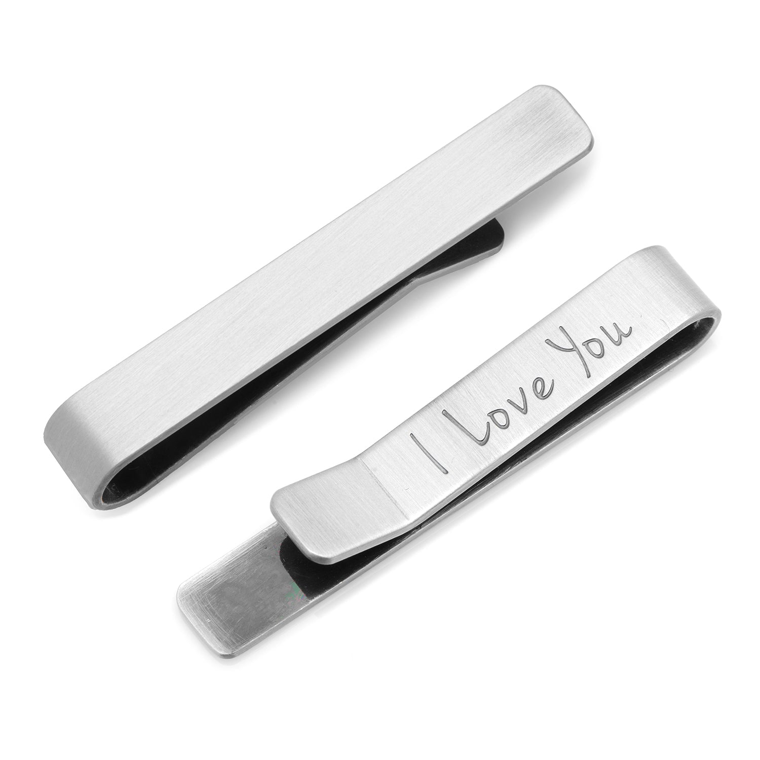 I Love You Hidden Message Tie Bar411