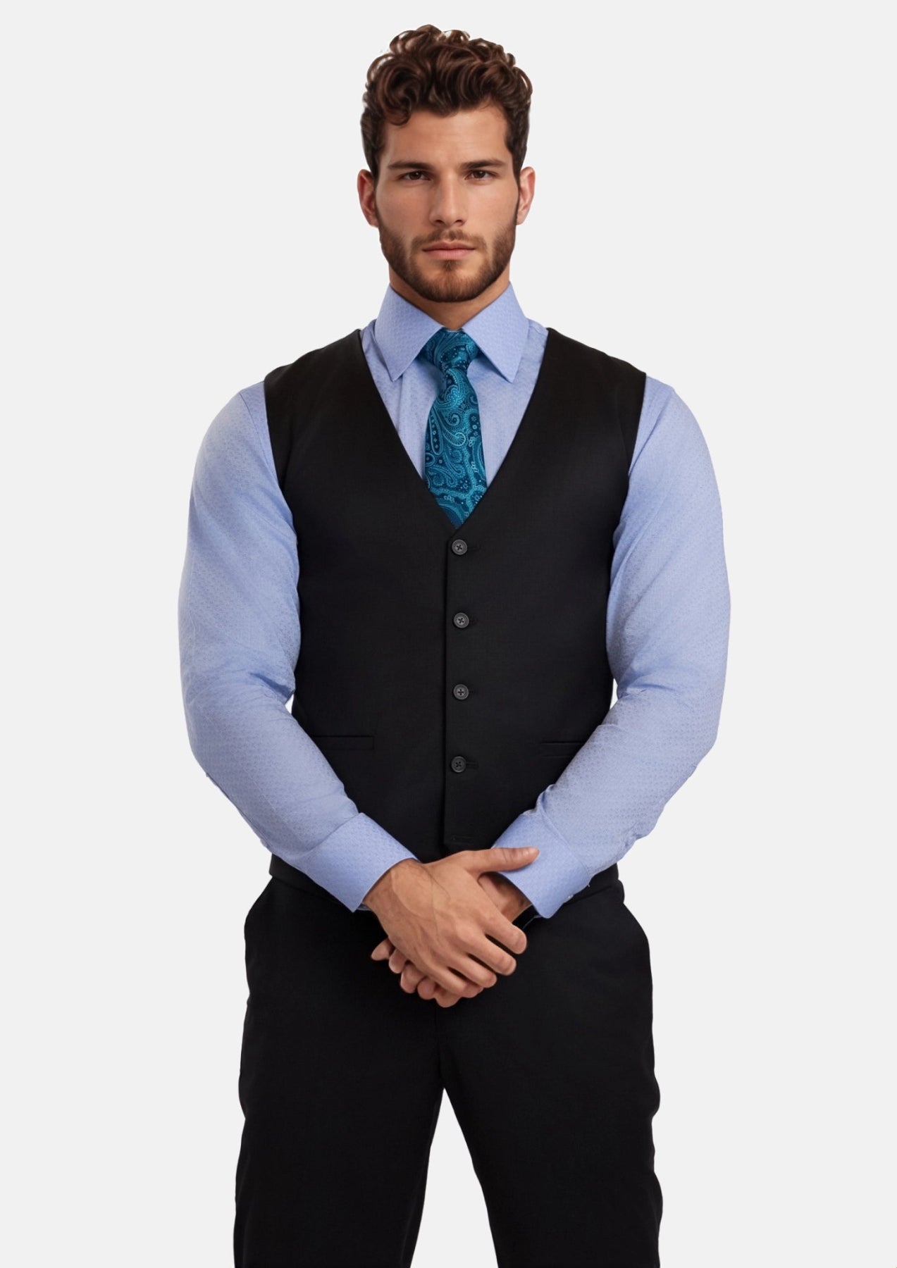 Jet Black Performance Stretch Vest