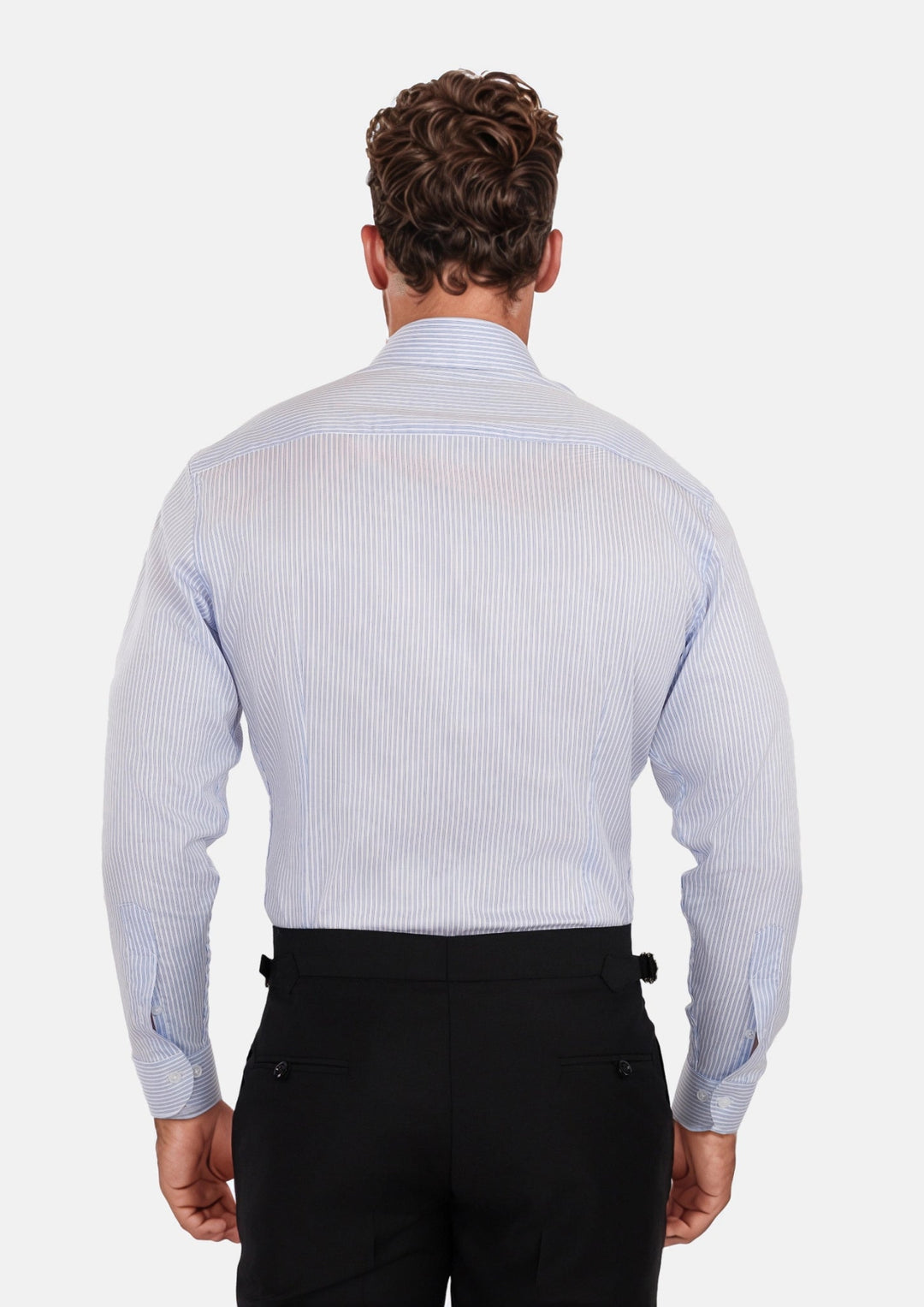 Light Blue Stripe Shirt - SARTORO