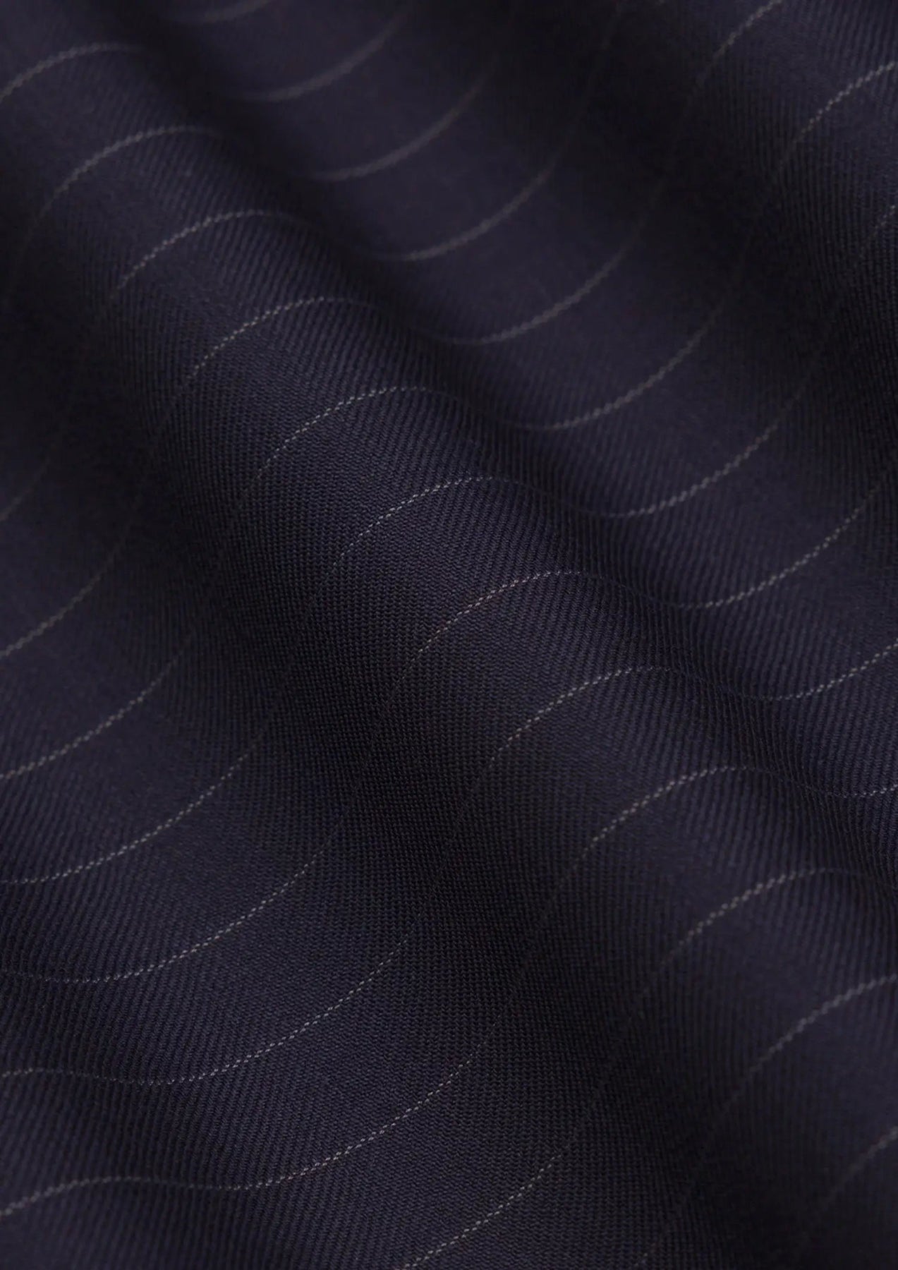 Midnight Blue Pinstripe Pants