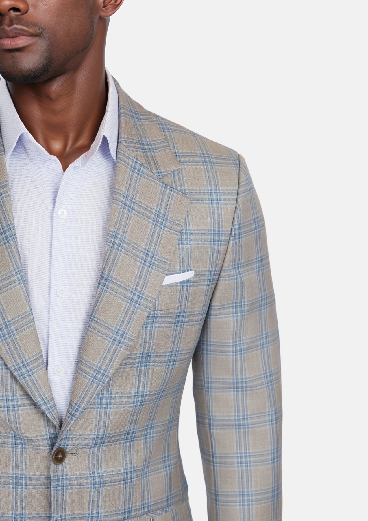 Milano Grey Checked Jacket