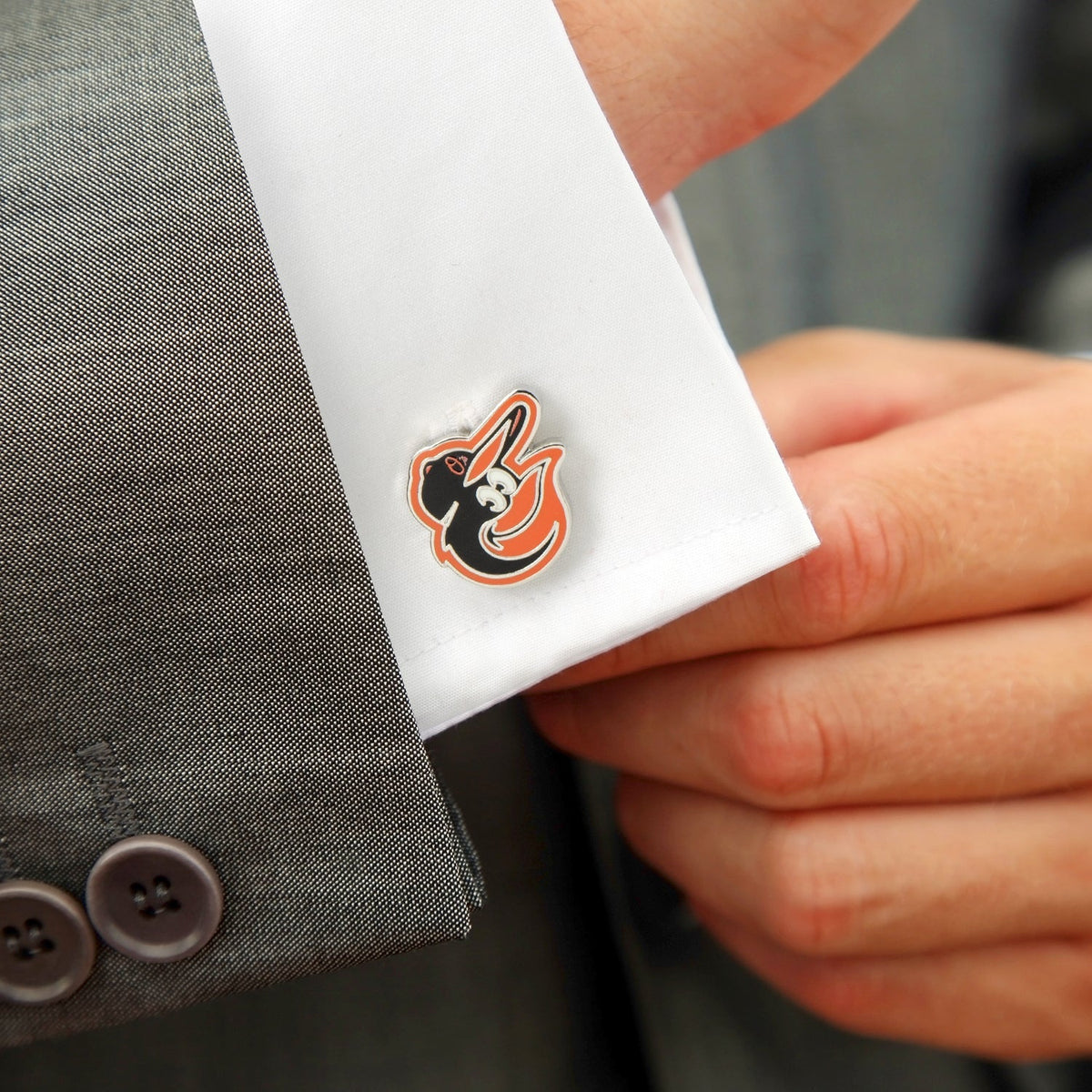 MLB Baltimore Orioles Cufflinks - SARTORO712