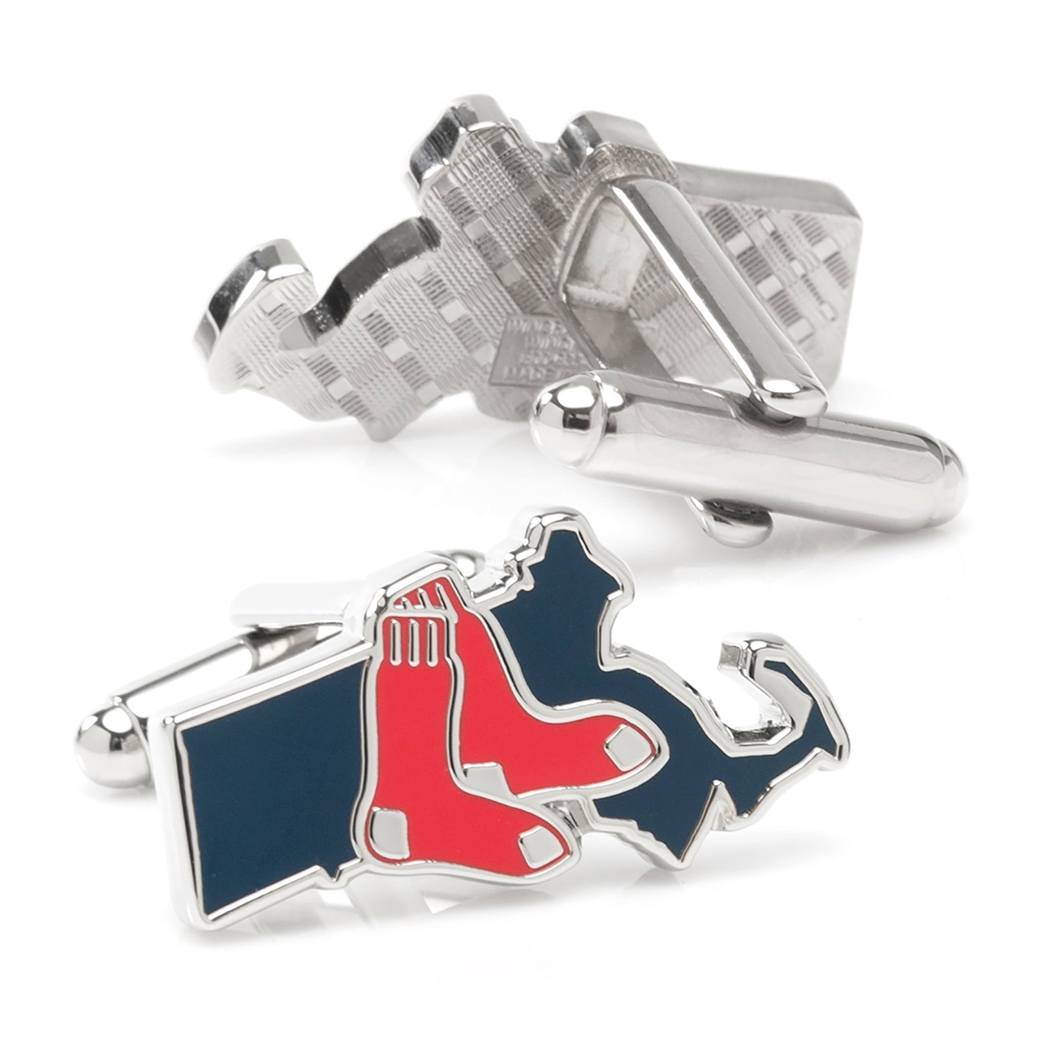 MLB Boston Red Sox State Shaped Cufflinks - SARTORO231