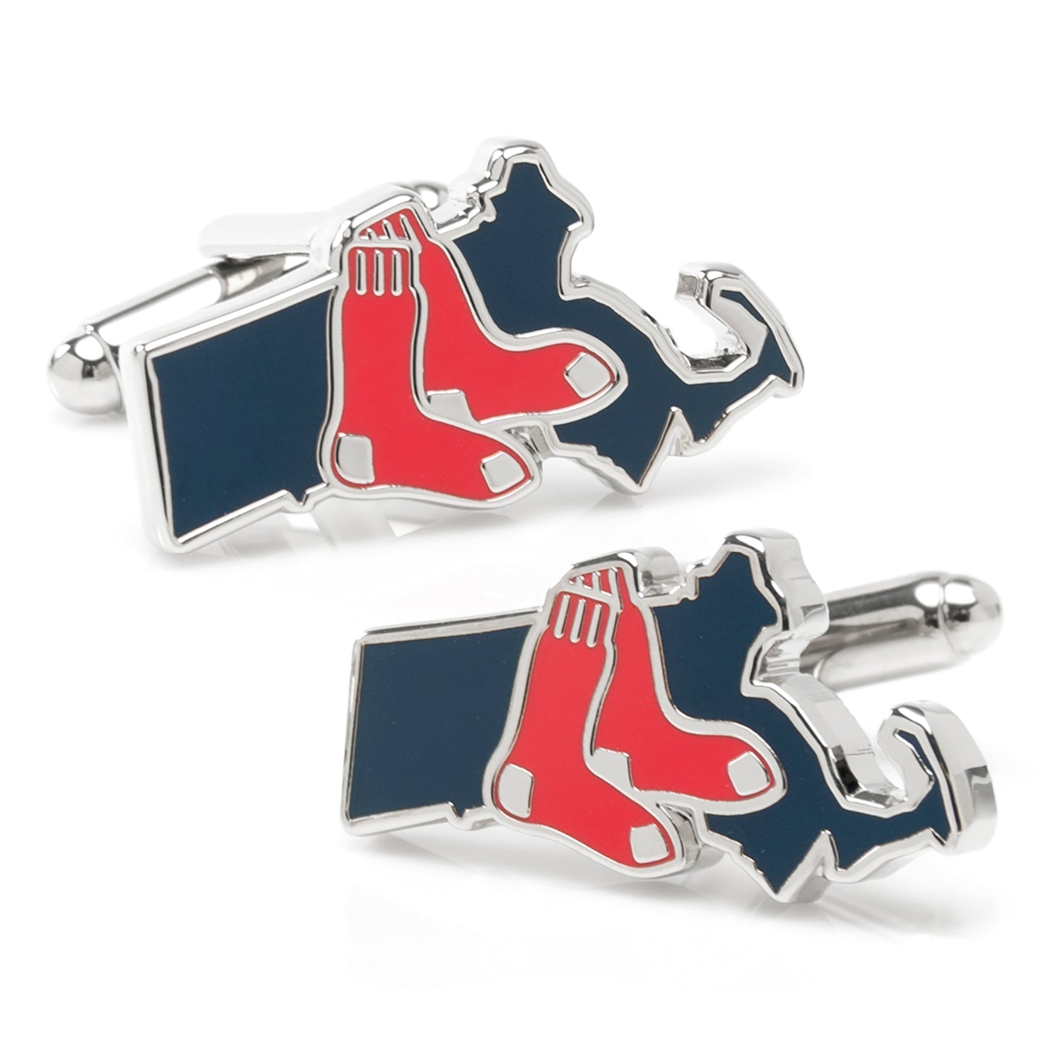 MLB Boston Red Sox State Shaped Cufflinks601