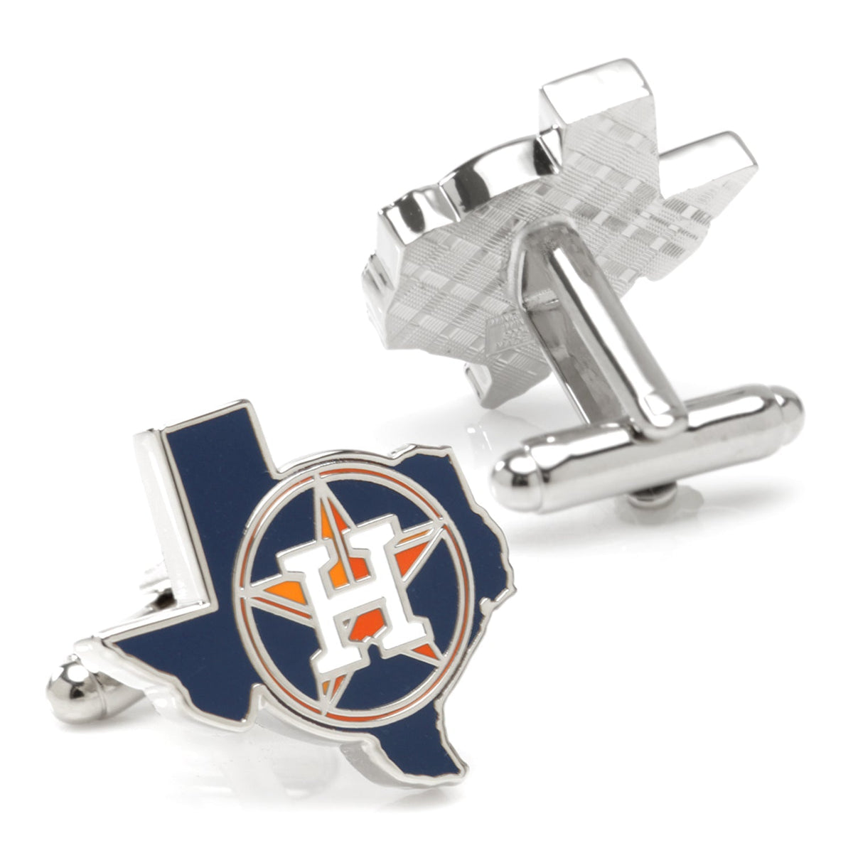 MLB Houston Astros State Shaped Cufflinks - SARTORO860