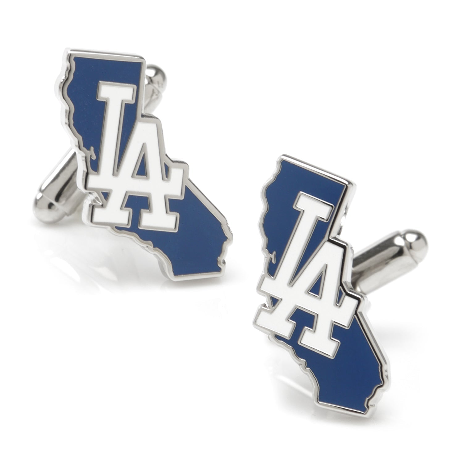 MLB LA Dodgers State Shaped Cufflinks119