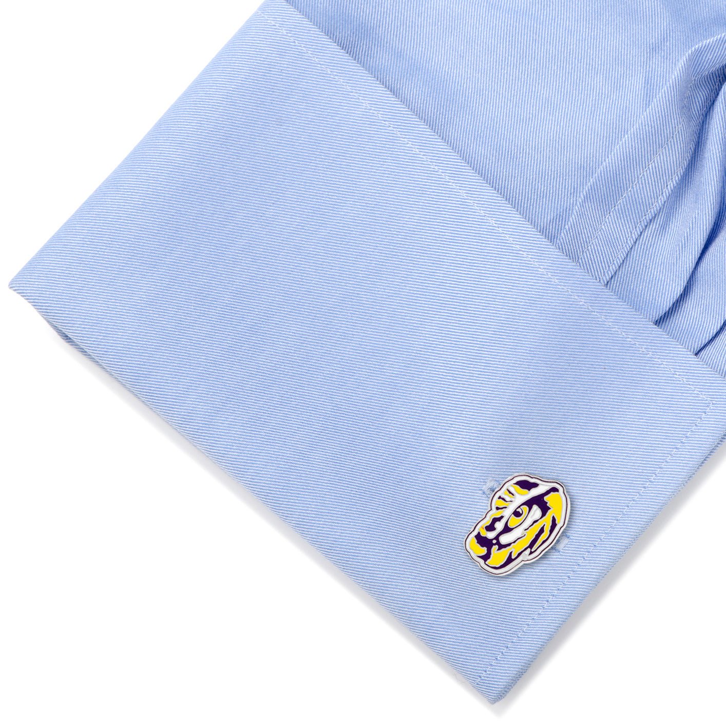 NCAA LSU Tiger's Eye Cufflinks457