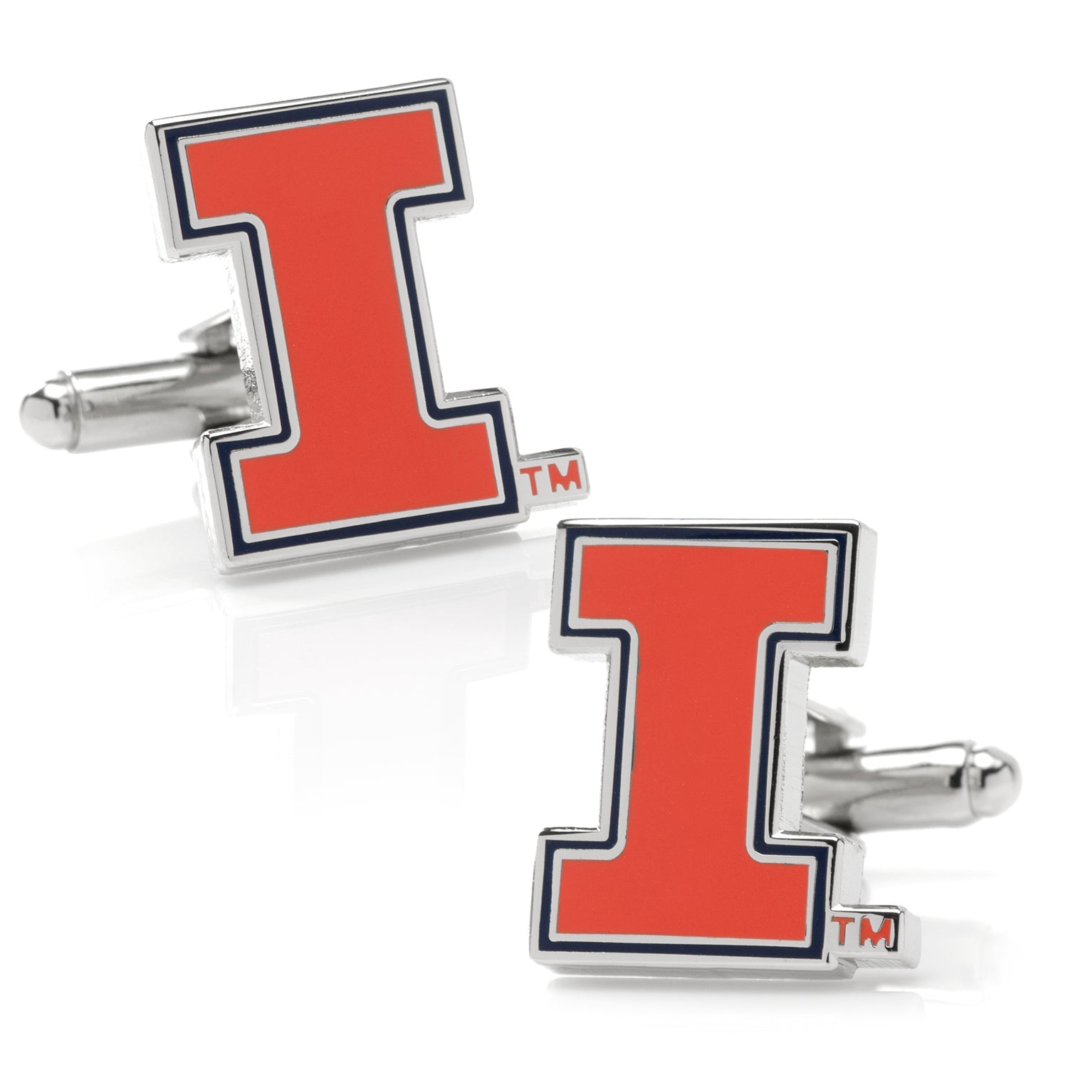 NCAA University of Illinois Fighting Illini Cufflinks - SARTORO501