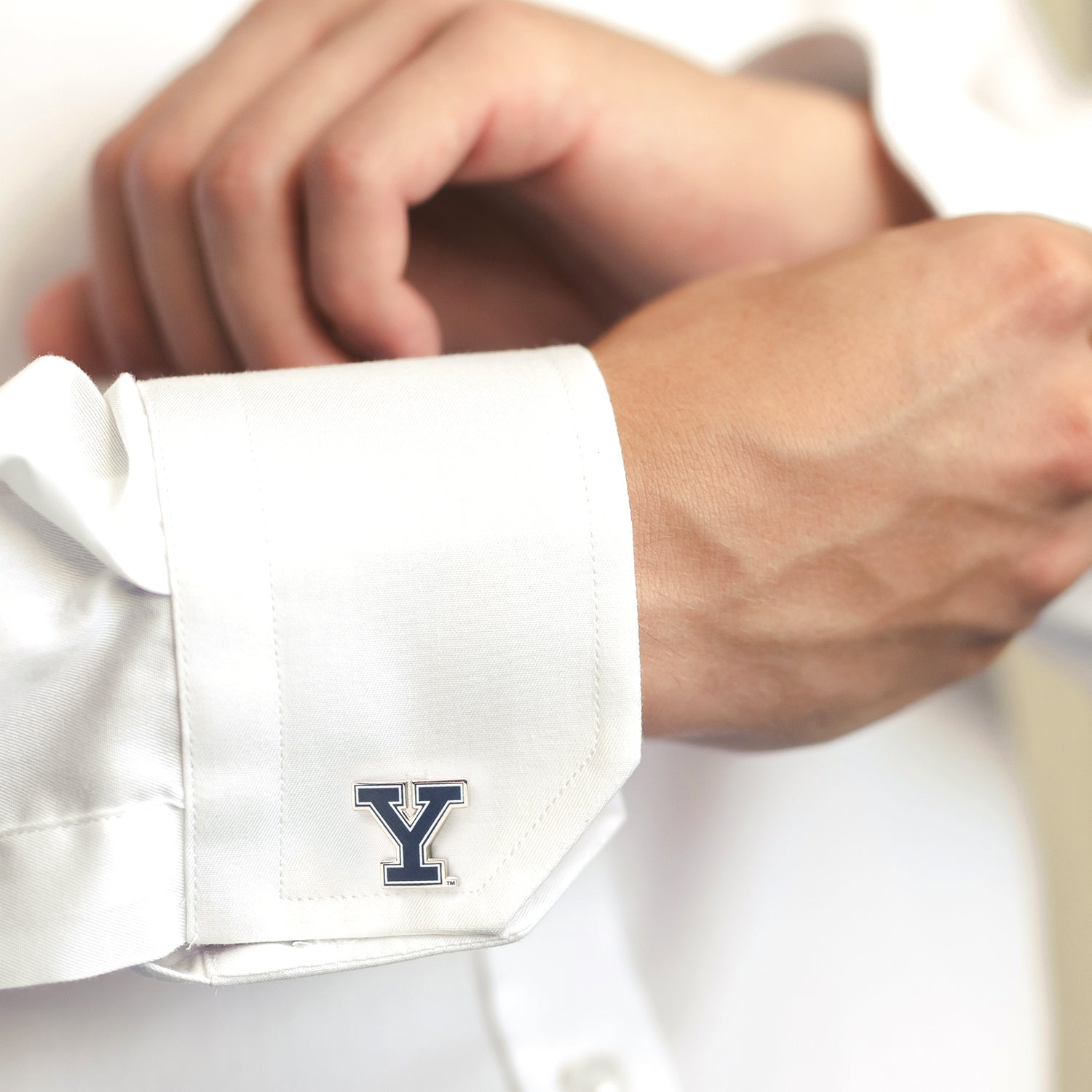 NCAA Yale University Bulldogs Cufflinks - SARTORO173