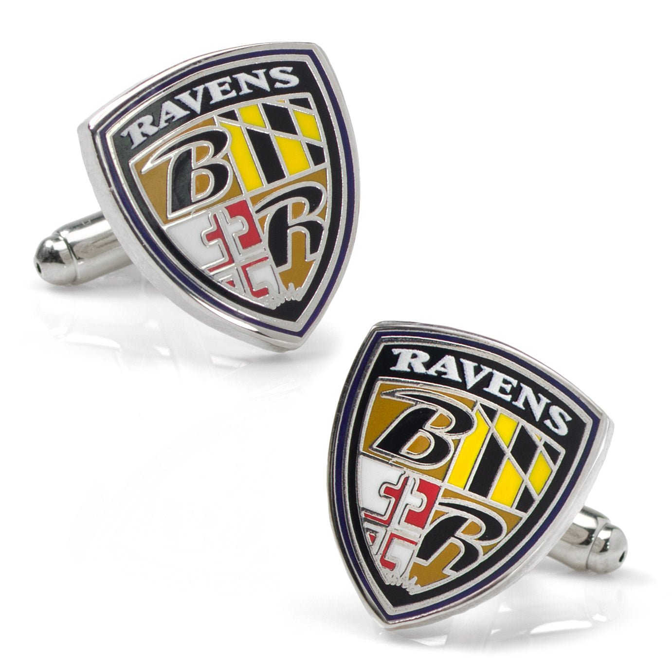 NFL Baltimore Ravens Shield Cufflinks - SARTORO757
