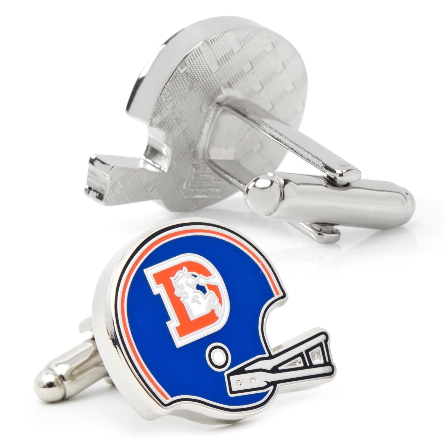 NFL Denver Broncos Throwback Helmet Cufflinks - SARTORO431