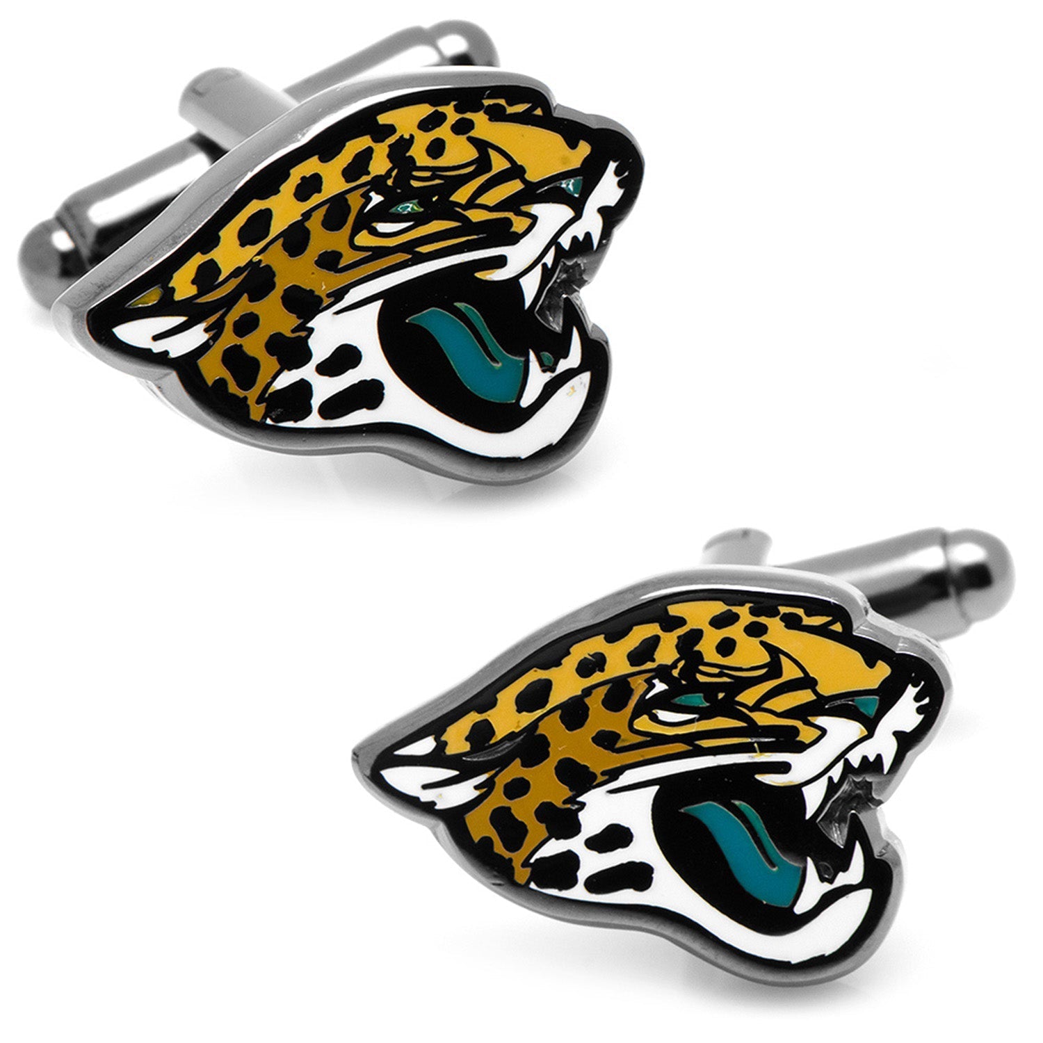 NFL Jacksonville Jaguars Black Cufflinks - SARTORO245
