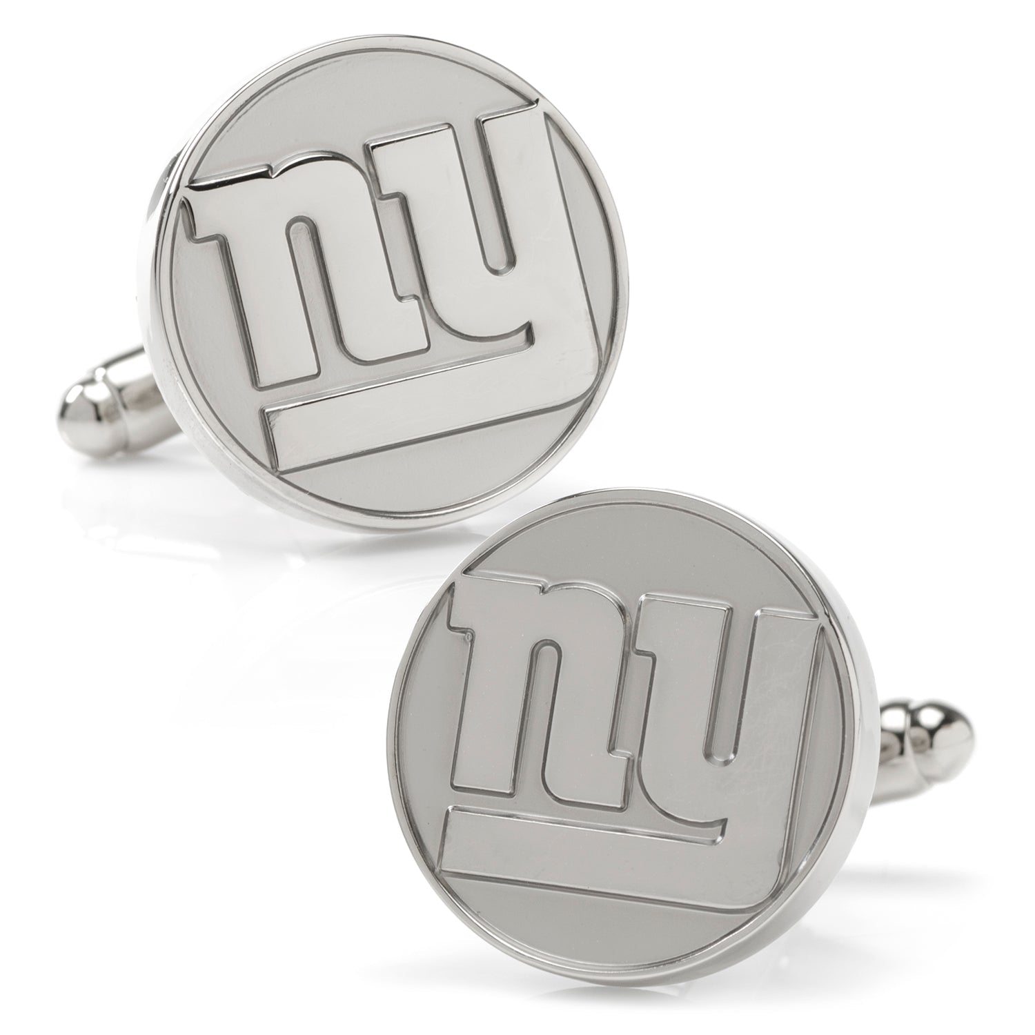 NFL New York Giants Silver Edition Cufflinks - SARTORO751