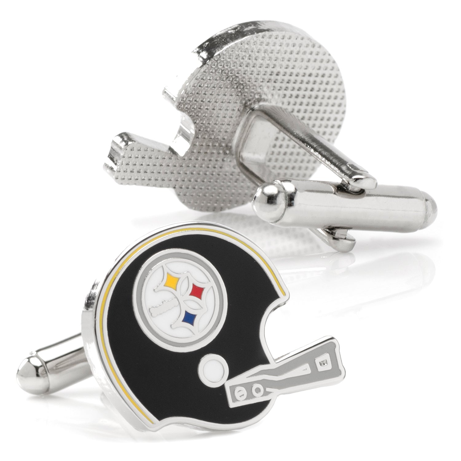 NFL Pittsburgh Steelers Retro Helmet Cufflinks - SARTORO389