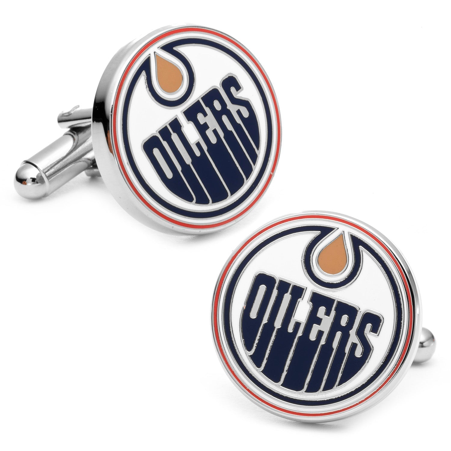 NHL Edmonton Oilers Cufflinks - SARTORO743