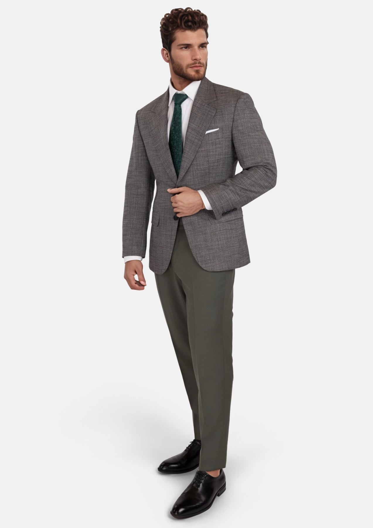 Nickel Grey Bamboo Ellis Jacket