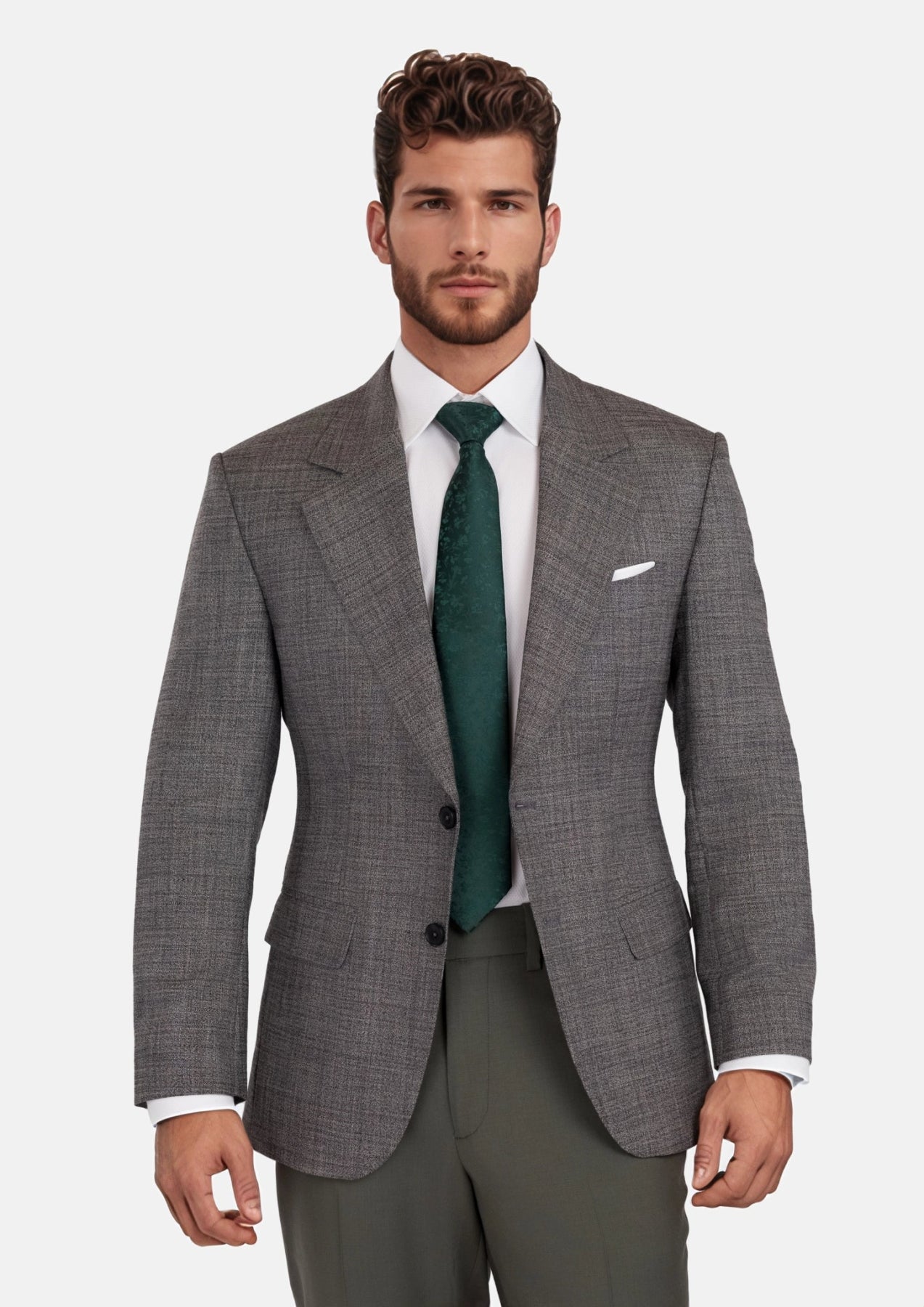 Nickel Grey Bamboo Ellis Jacket