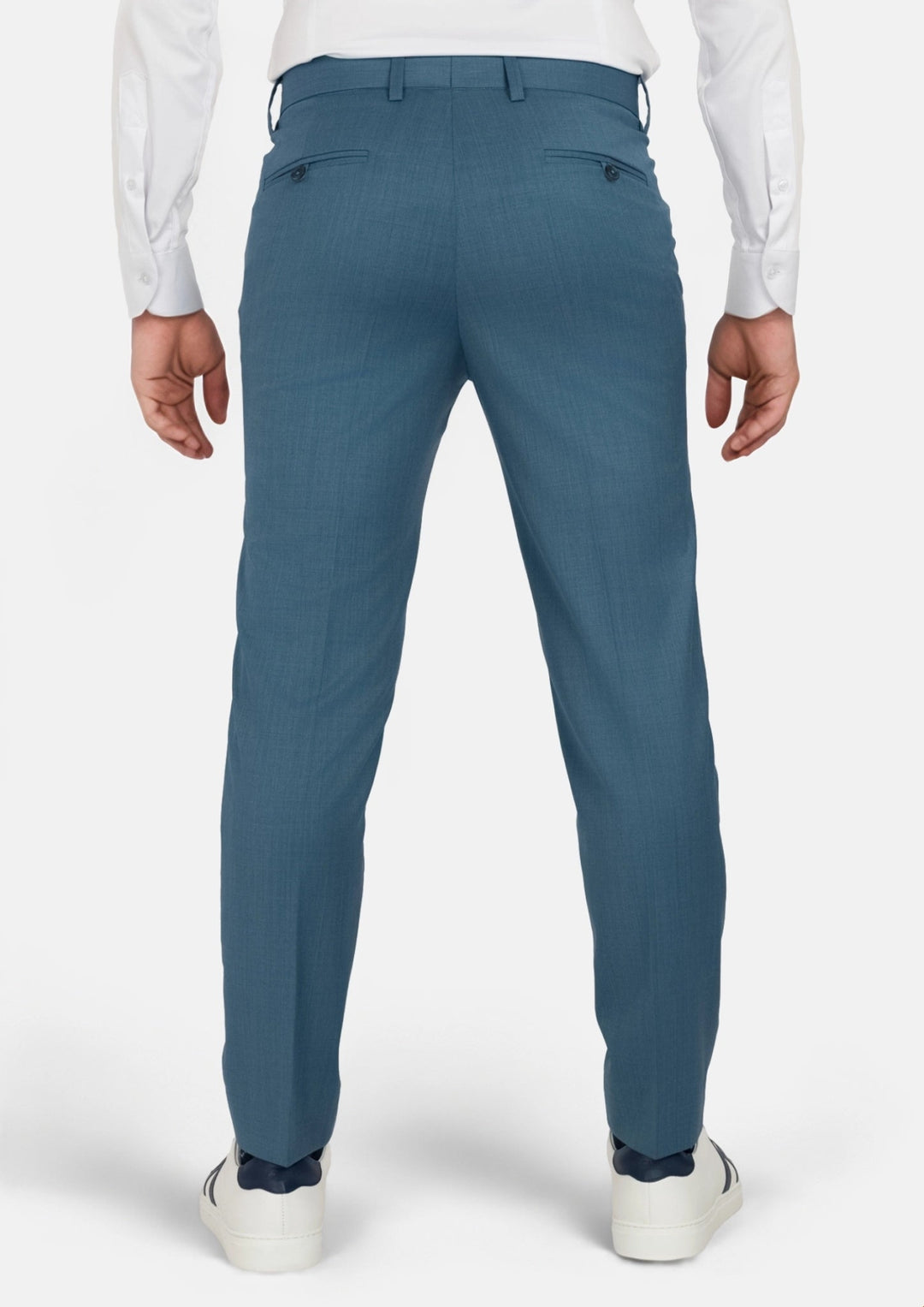 Olympic Blue Performance Stretch Suit Pants - SARTORO