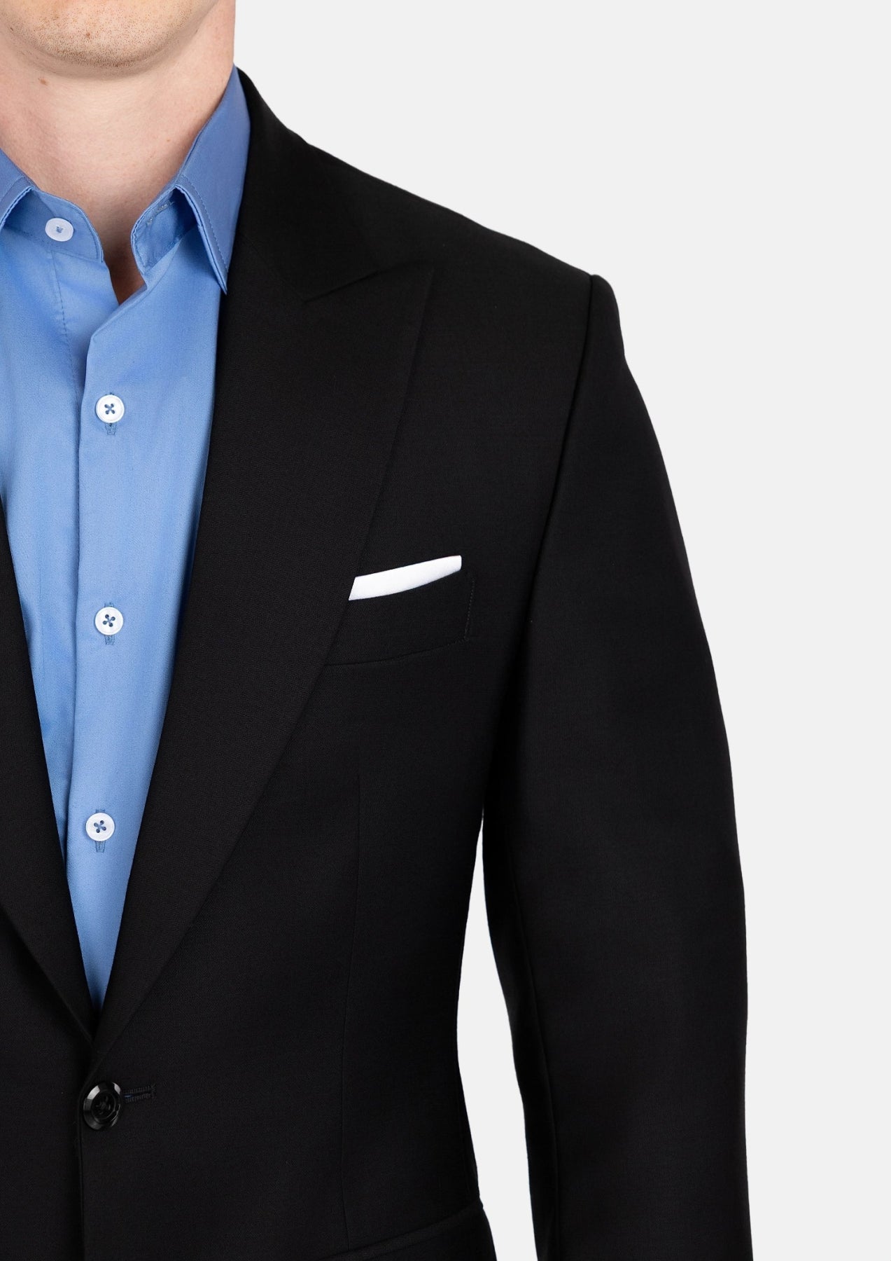 Onyx Black Bryant Jacket - SARTORO621