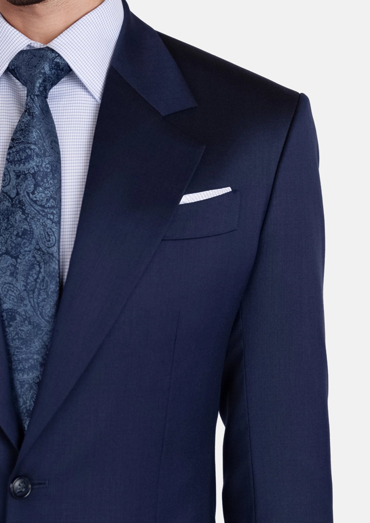 Oxford Navy Ellis Suit - SARTORO235