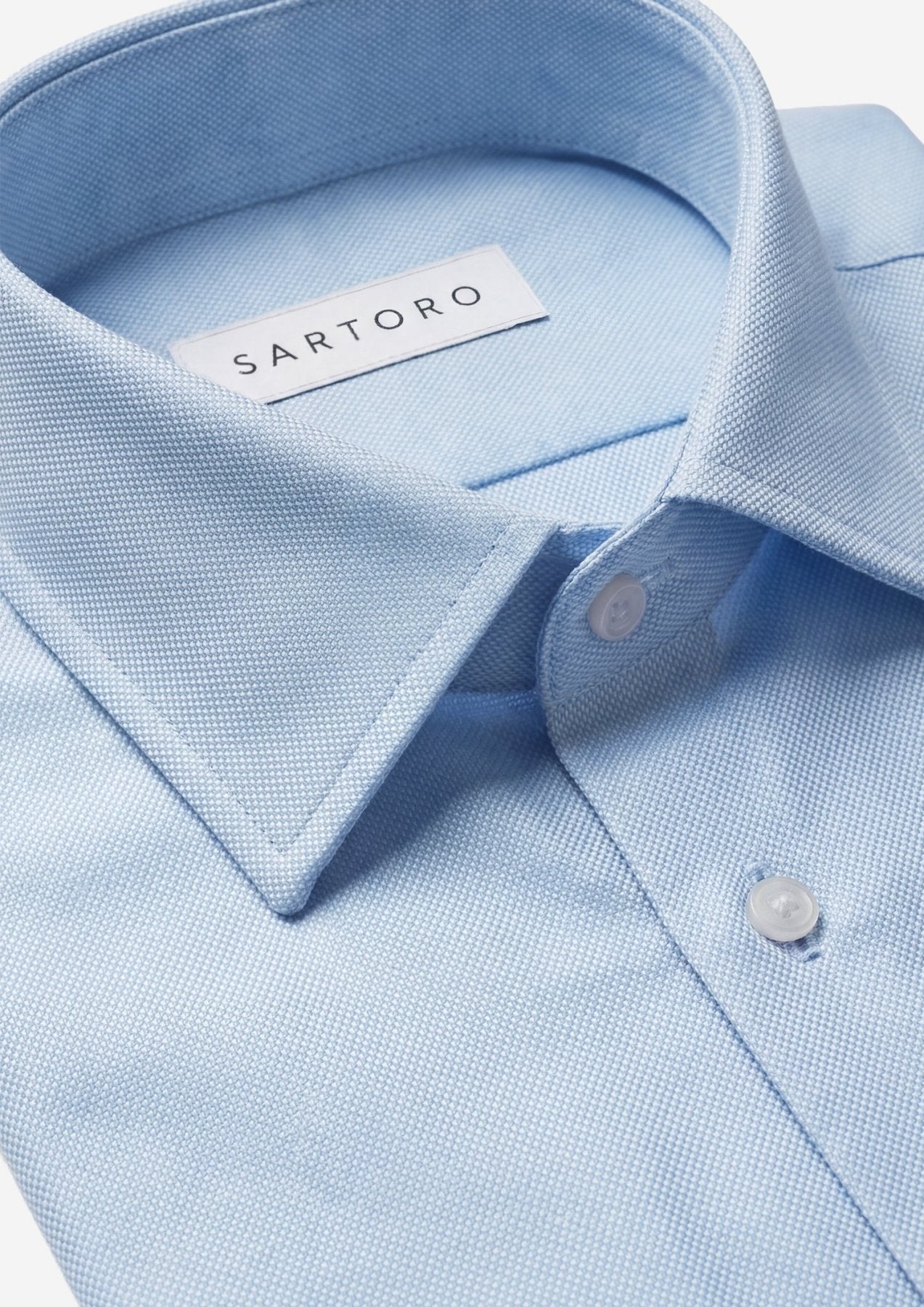 Oxford Sky Blue Shirt - SARTORO382