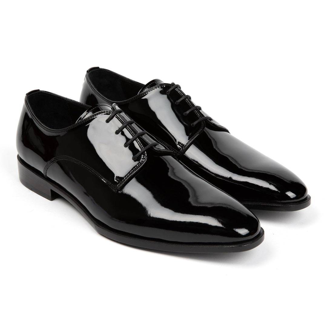 Prestige Tuxedo Derby // Onyx Shine Black - SARTORO