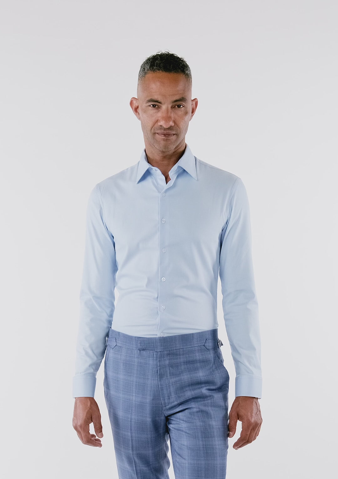 Breeze Blue Bamboo Shirt