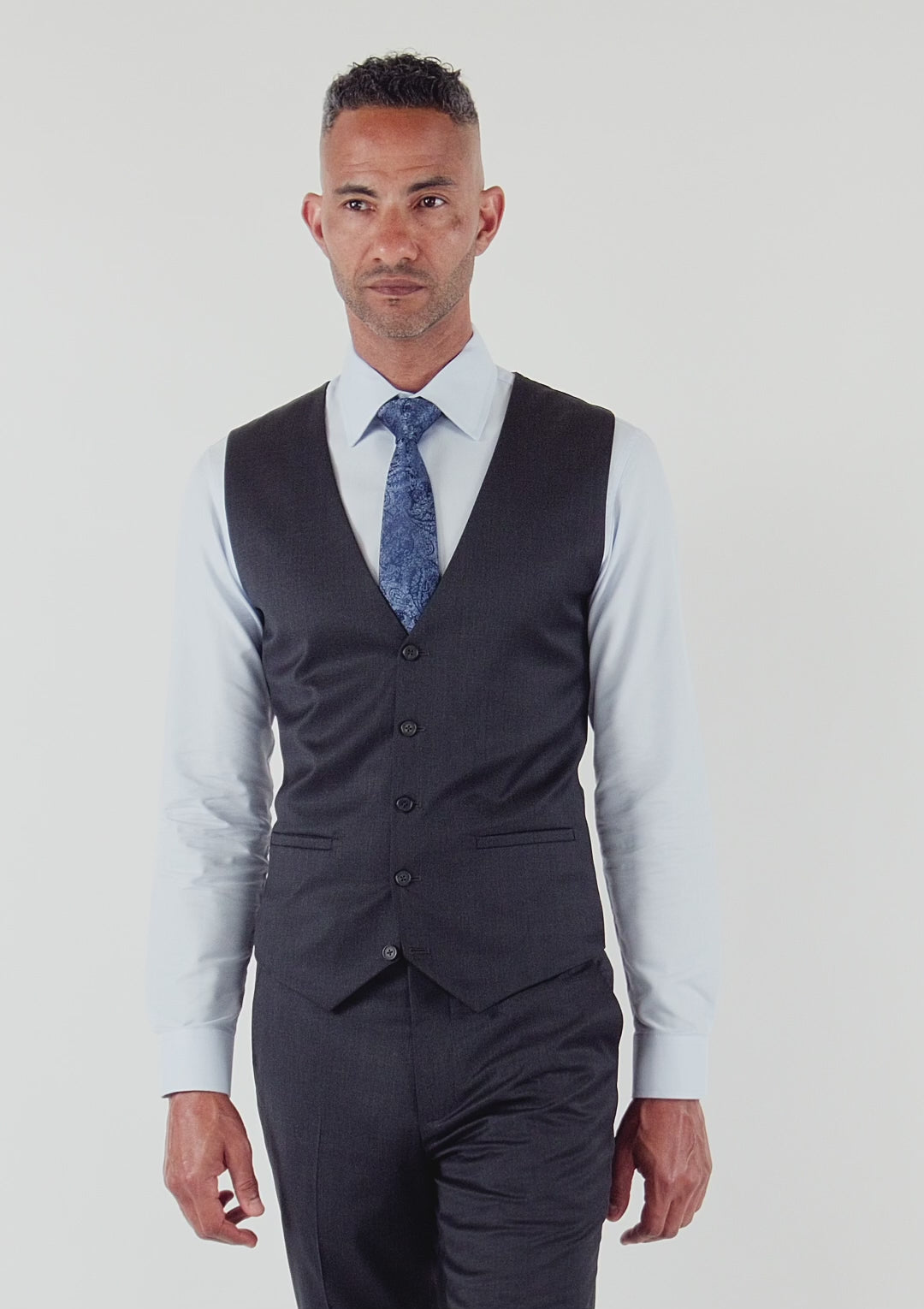 Charcoal Grey Performance Stretch Vest