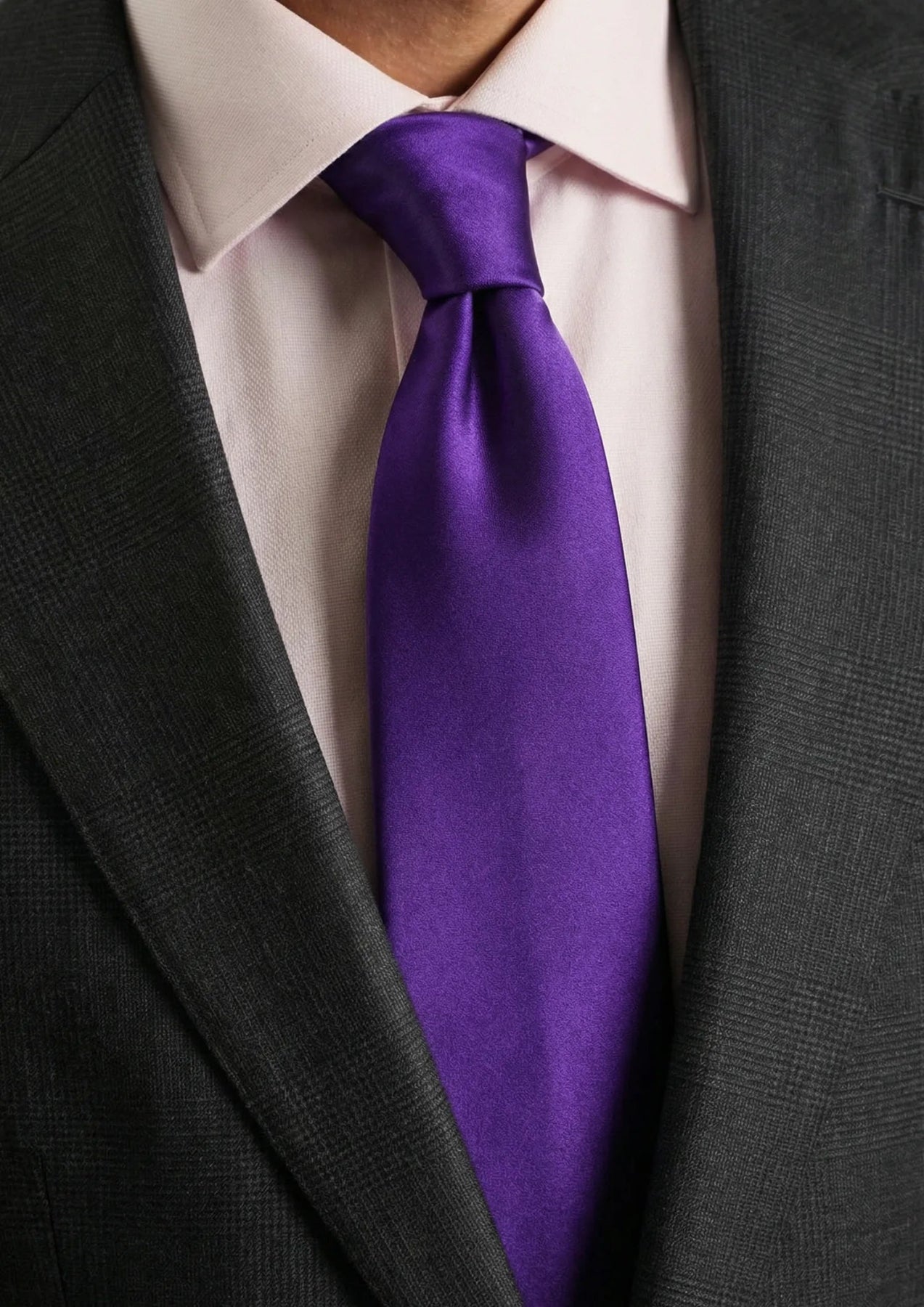 Purple Tie - SARTORO102
