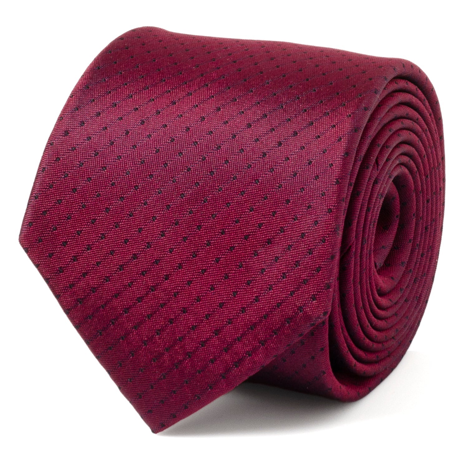 Red Pin Dot Men's Tie - SARTORO249