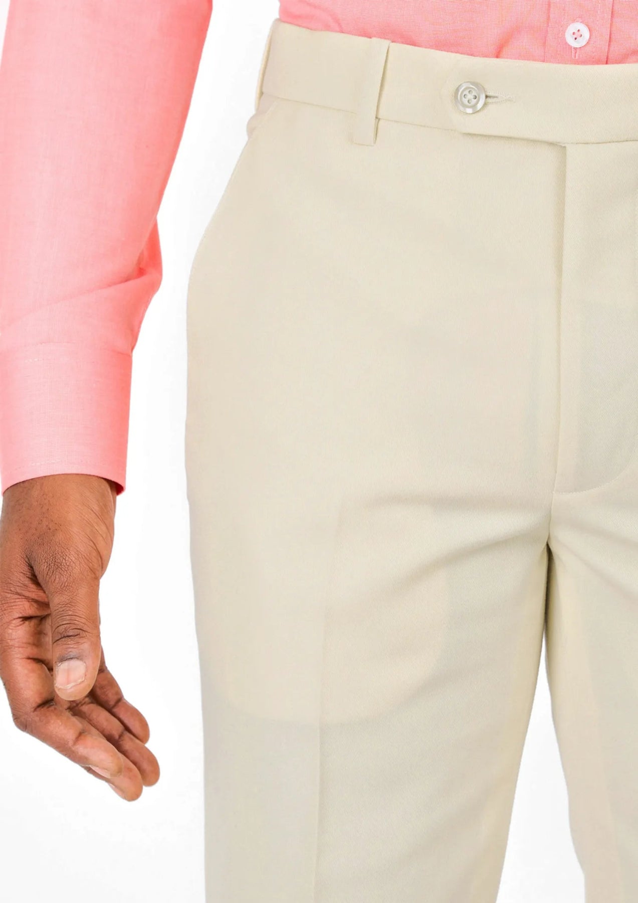 Sand Cotton Chino Pants - SARTORO421