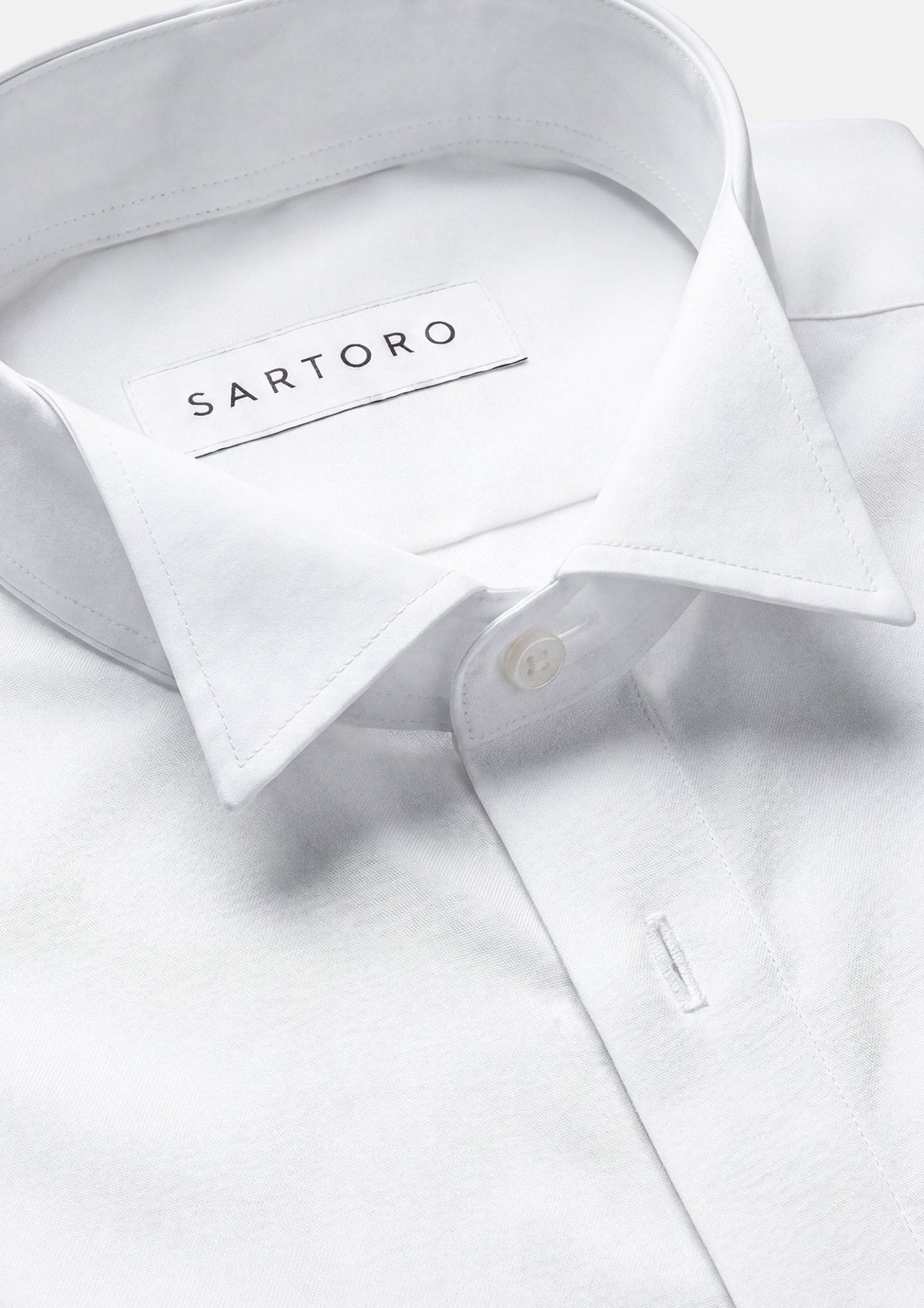 Shikibo White Tuxedo Shirt - SARTORO894