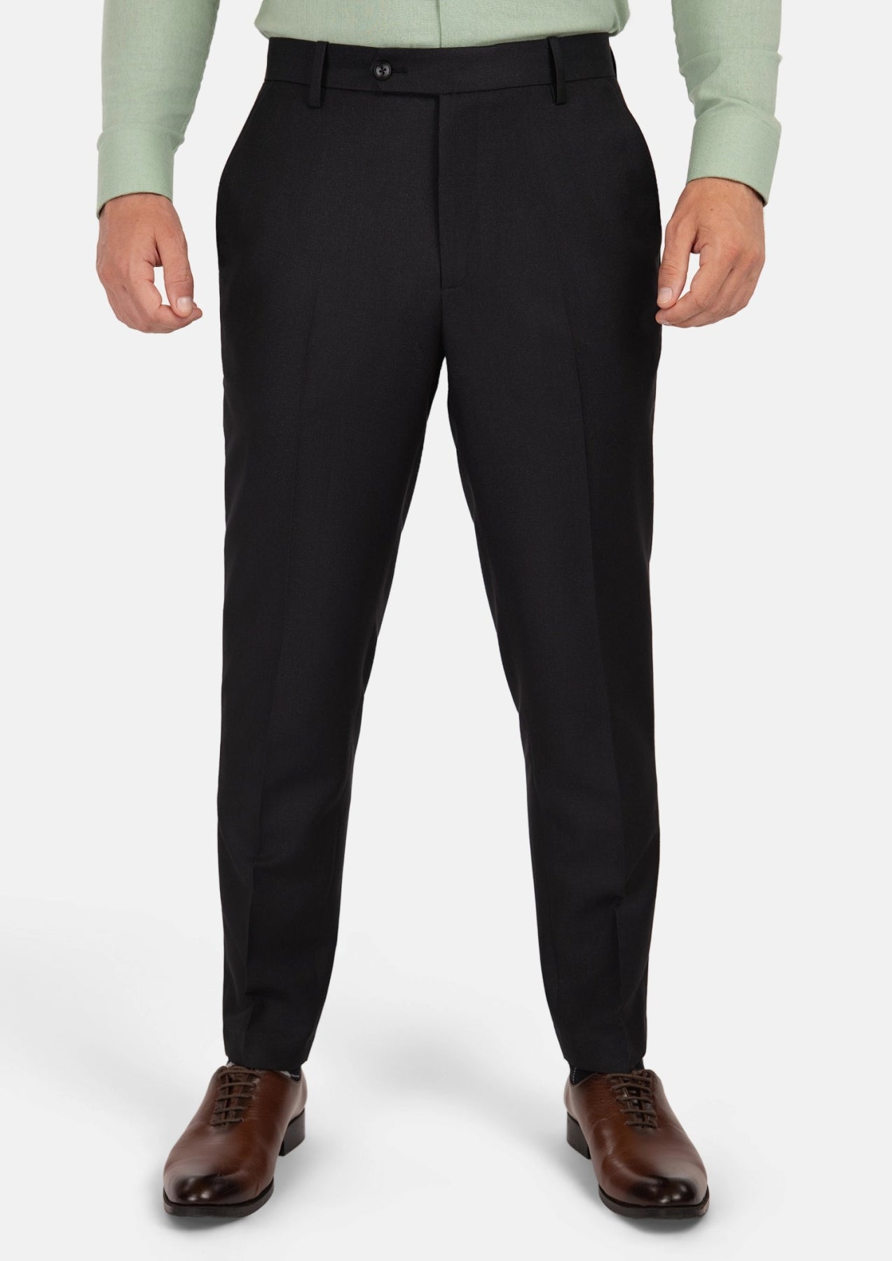 Shimmer Black Pants - SARTORO262