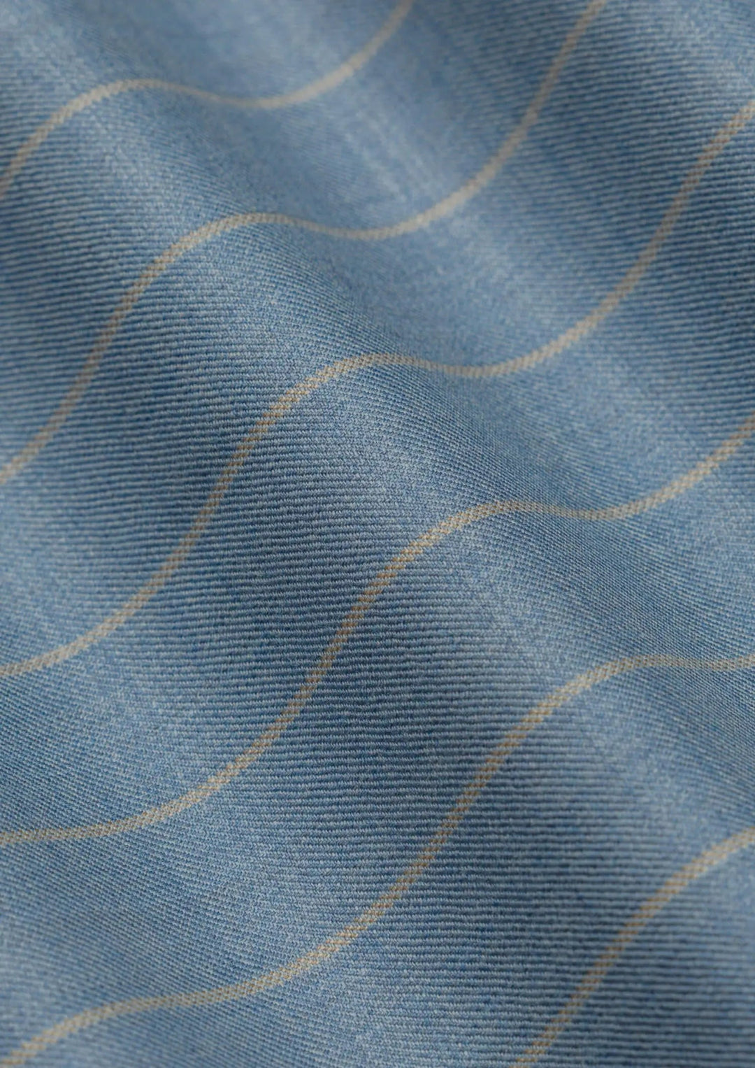 Sky Blue Pinstripe Vest - SARTORO