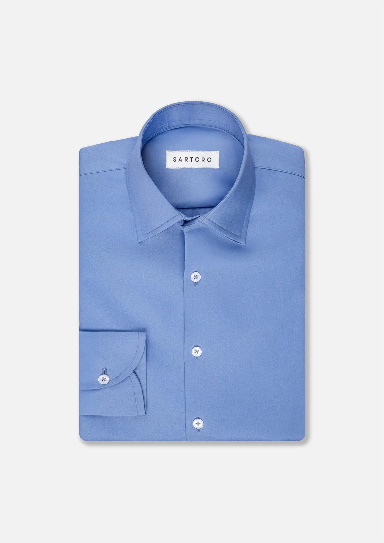 Men's Royal Blue Shirt | SARTORO