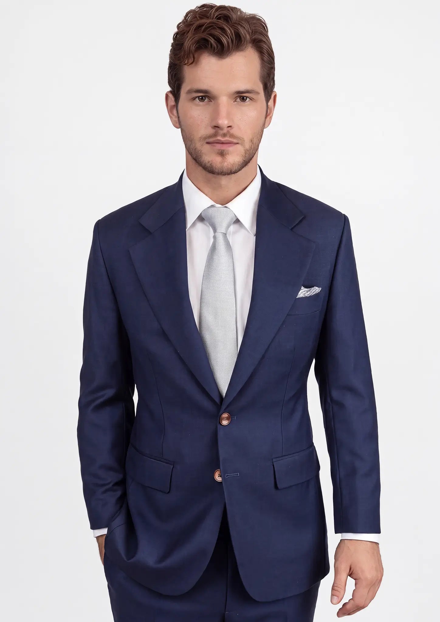 Stratos Blue Mohair Suit382