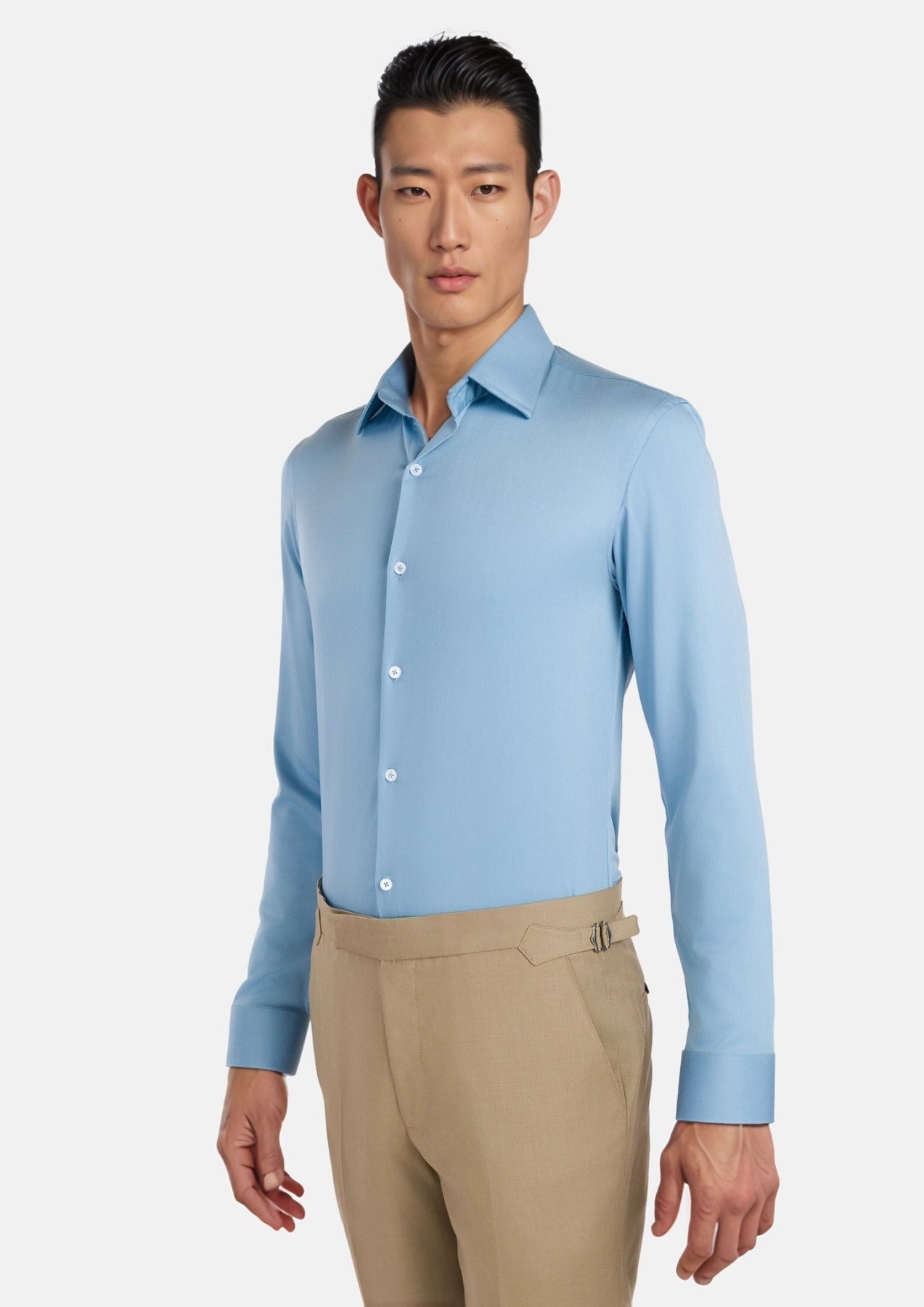 Sky Blue Bamboo Shirt