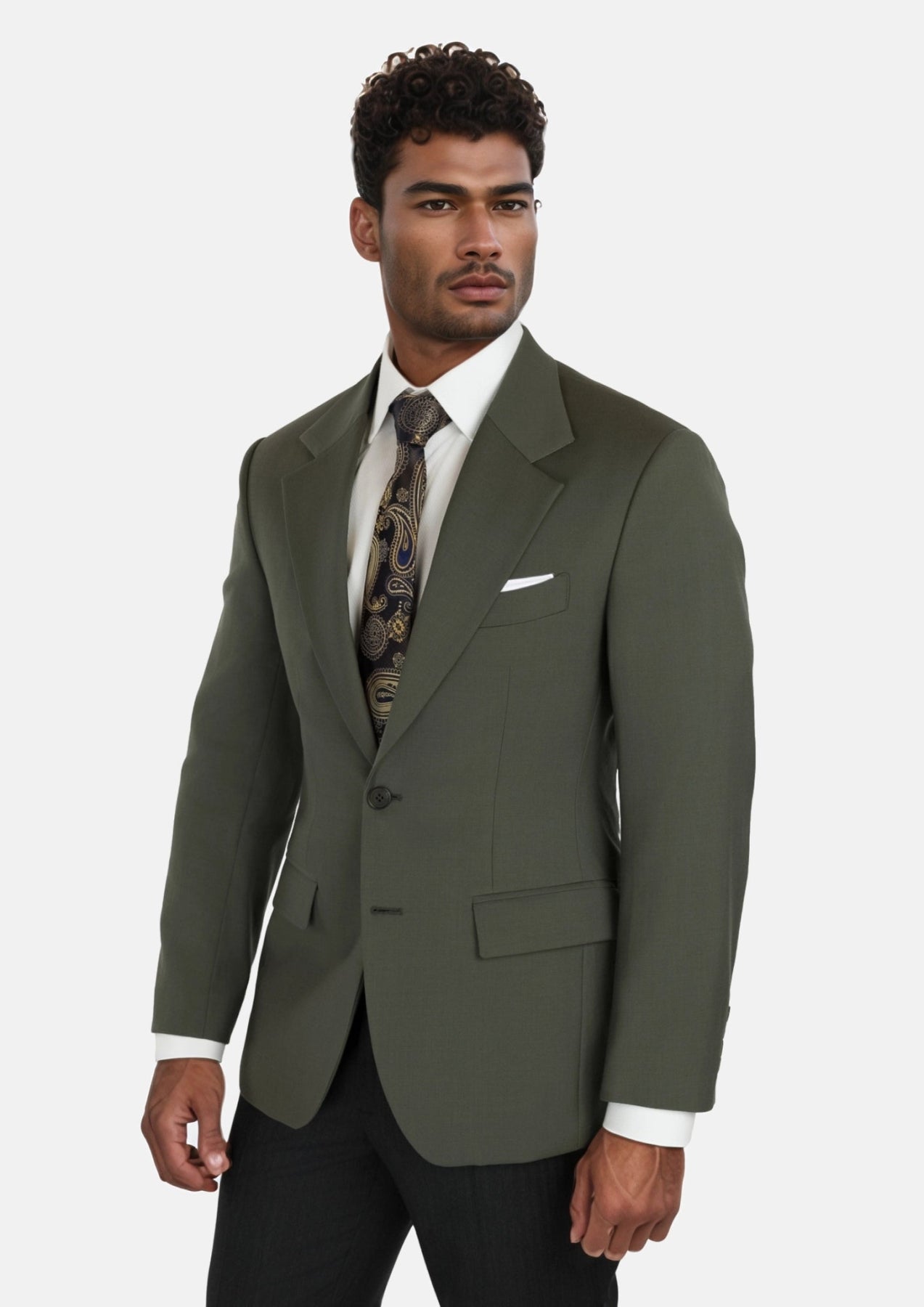 Vintage Olive Ellis Jacket