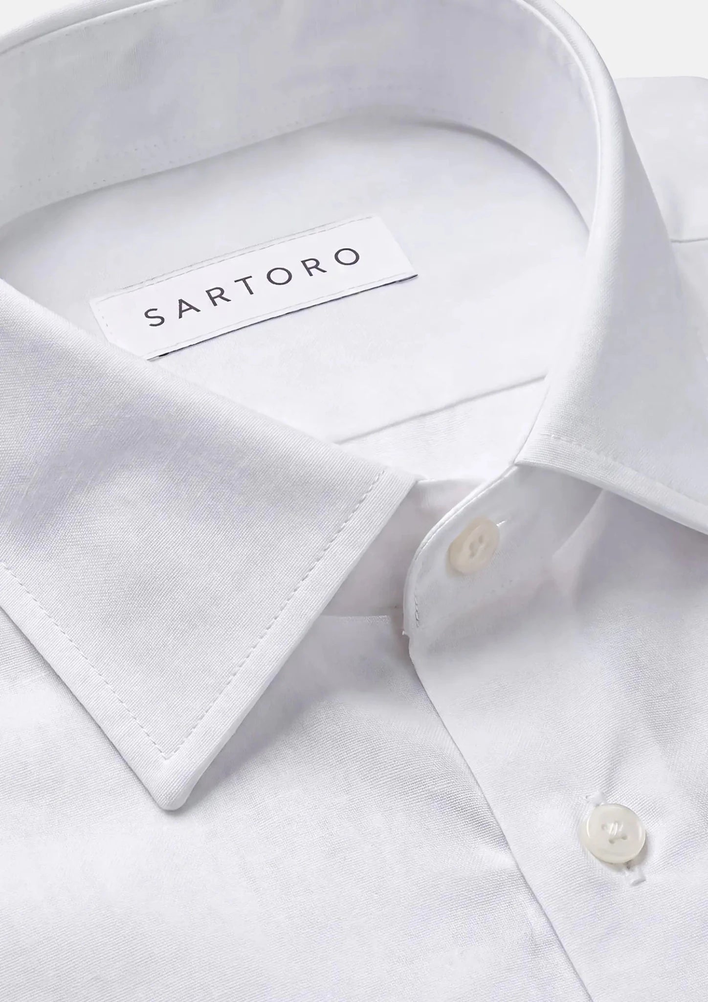 White Linen Blend Shirt539