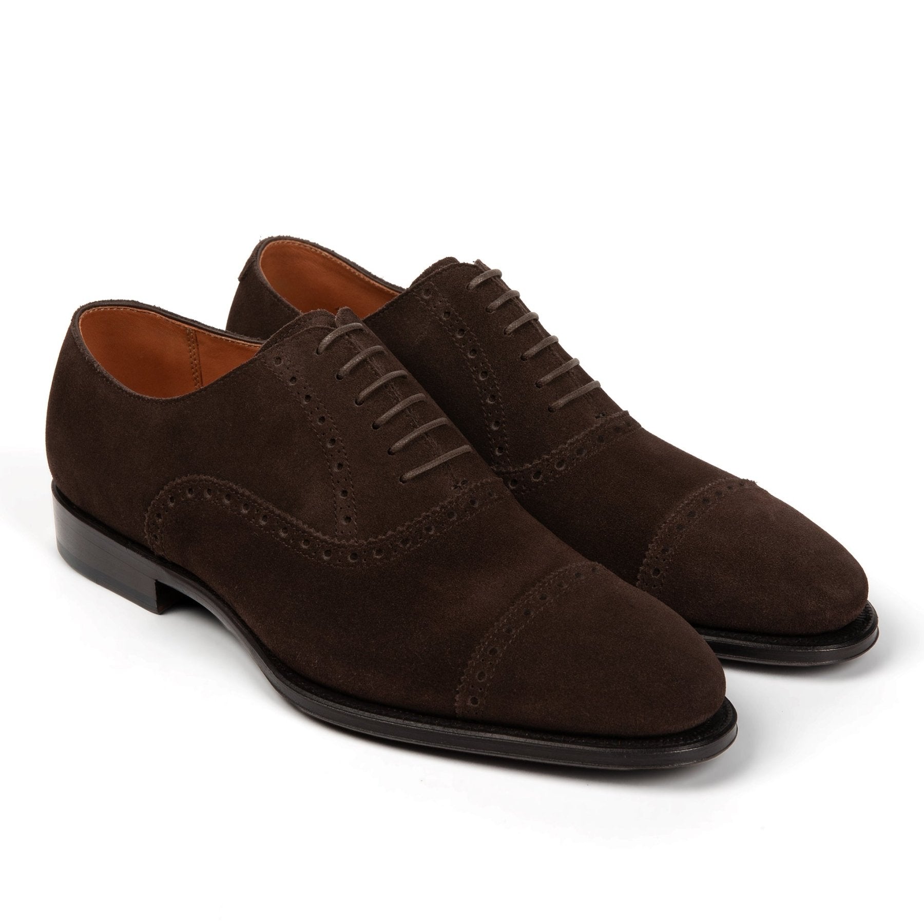 Tobacco Velvet Brown Suede - SARTORO73