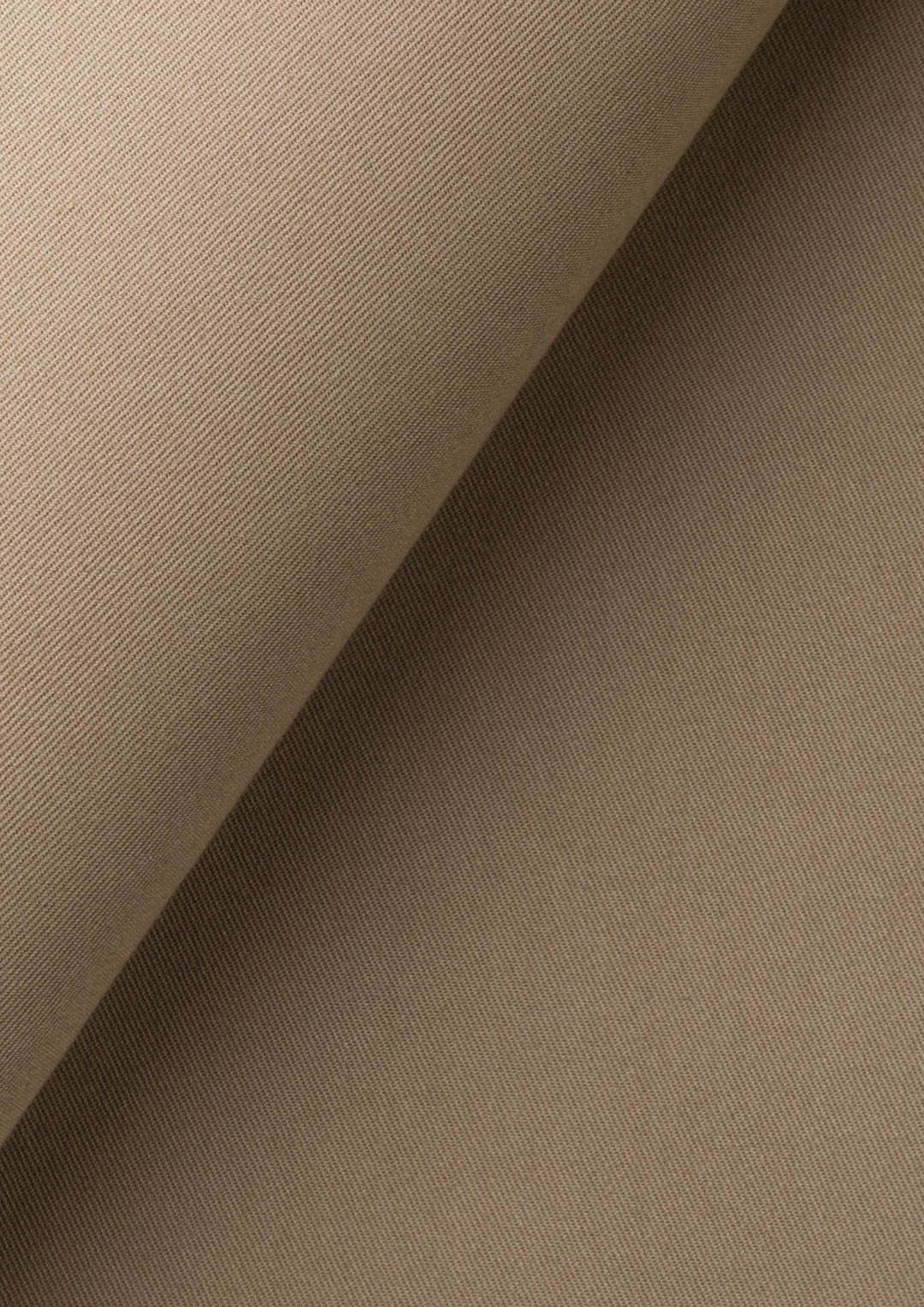 Khaki Cotton Chino Pants