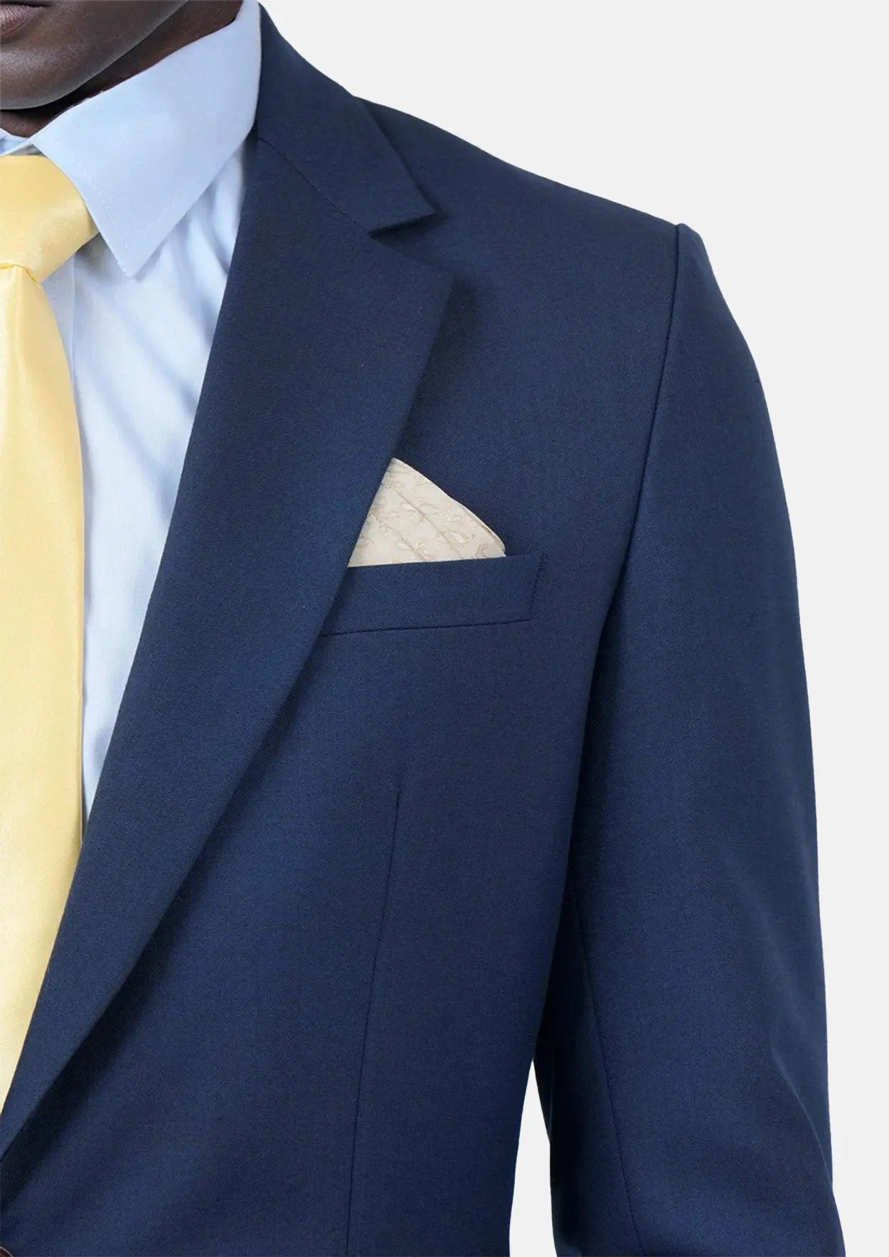 Astor Deep Blue Sharkskin Jacket