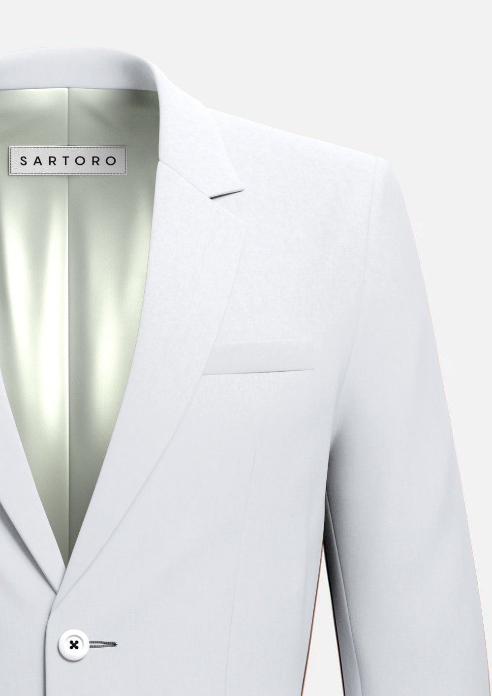 Astor White Linen Suit